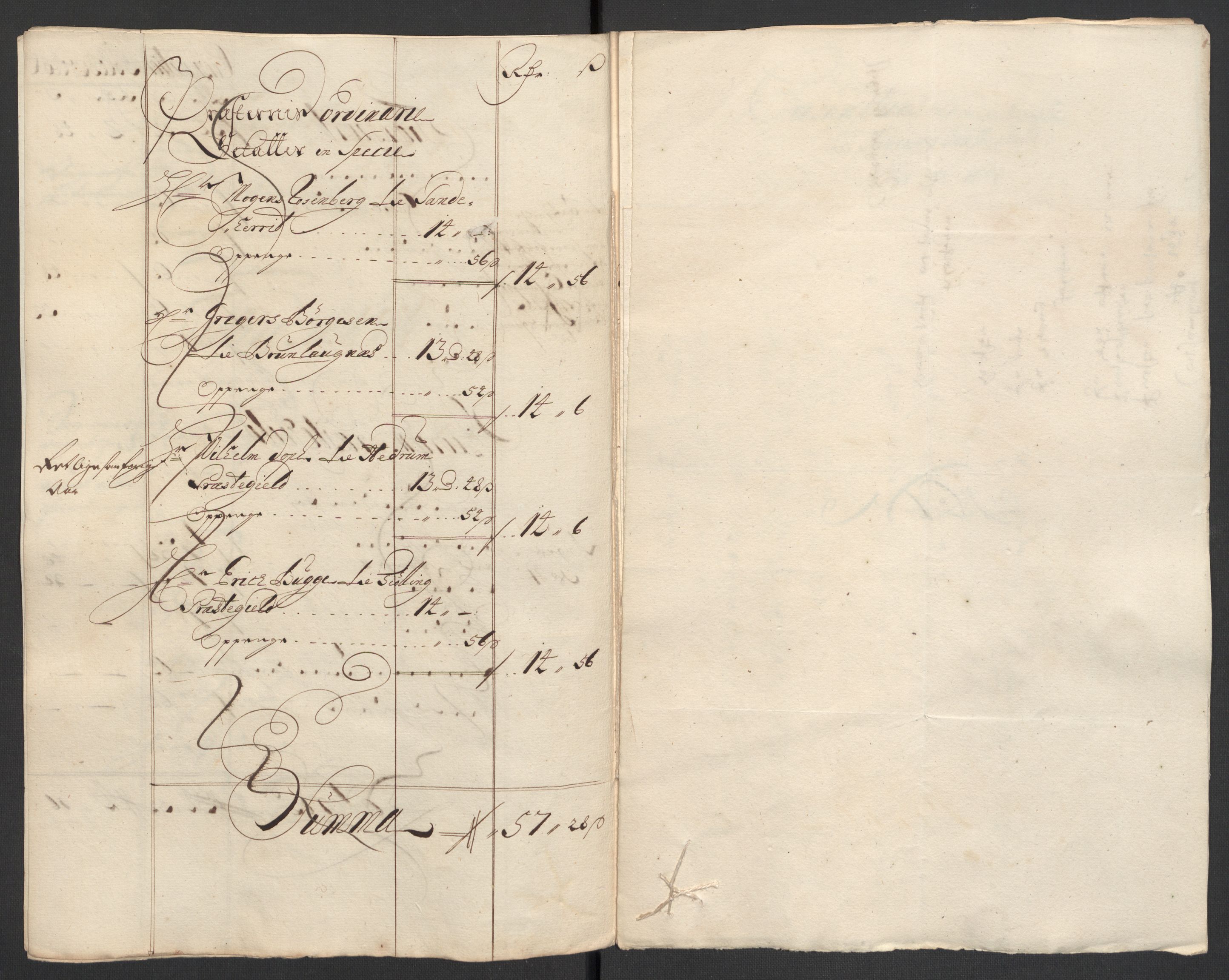 Rentekammeret inntil 1814, Reviderte regnskaper, Fogderegnskap, AV/RA-EA-4092/R33/L1976: Fogderegnskap Larvik grevskap, 1698-1701, p. 30