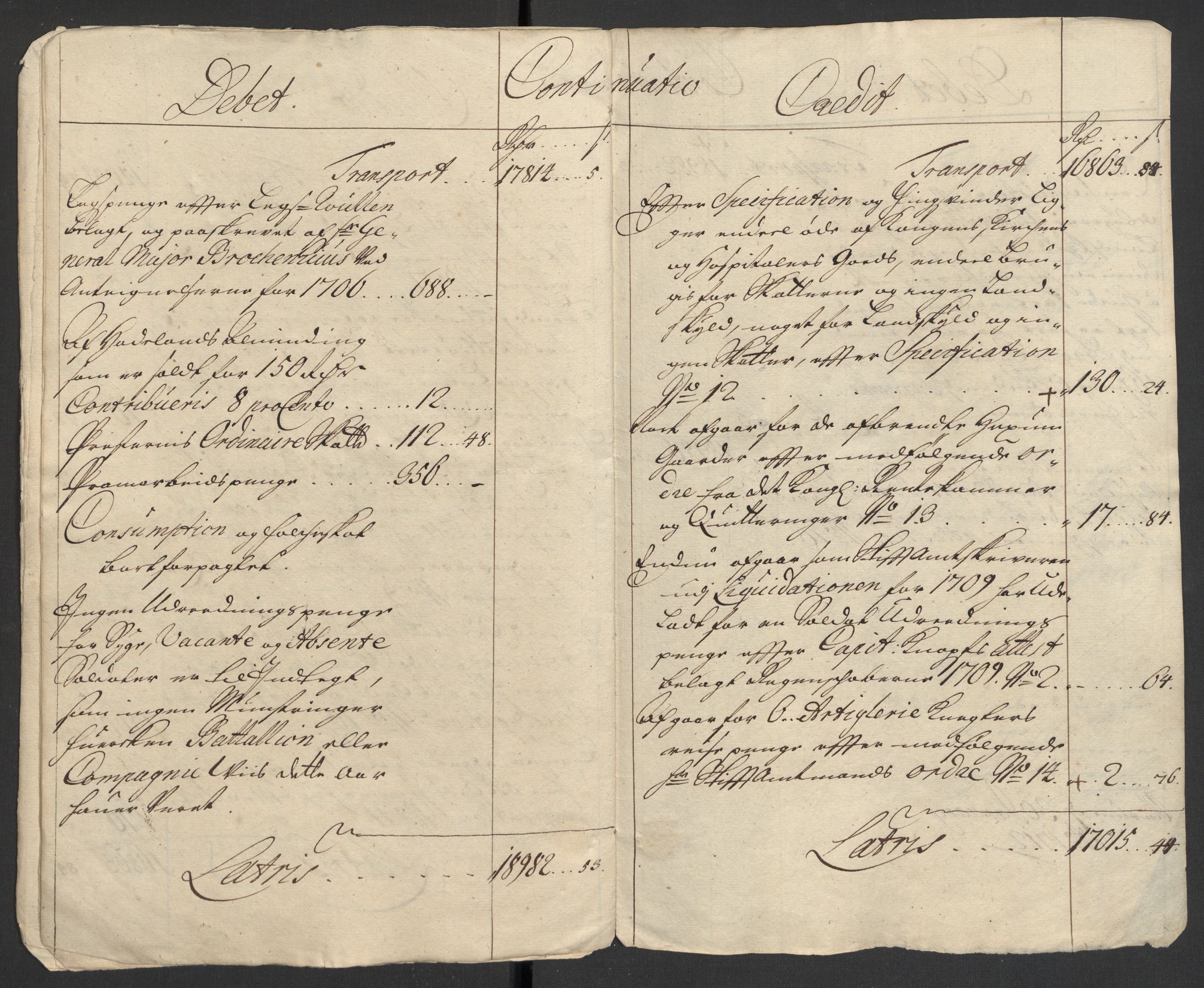 Rentekammeret inntil 1814, Reviderte regnskaper, Fogderegnskap, AV/RA-EA-4092/R18/L1308: Fogderegnskap Hadeland, Toten og Valdres, 1711, p. 12