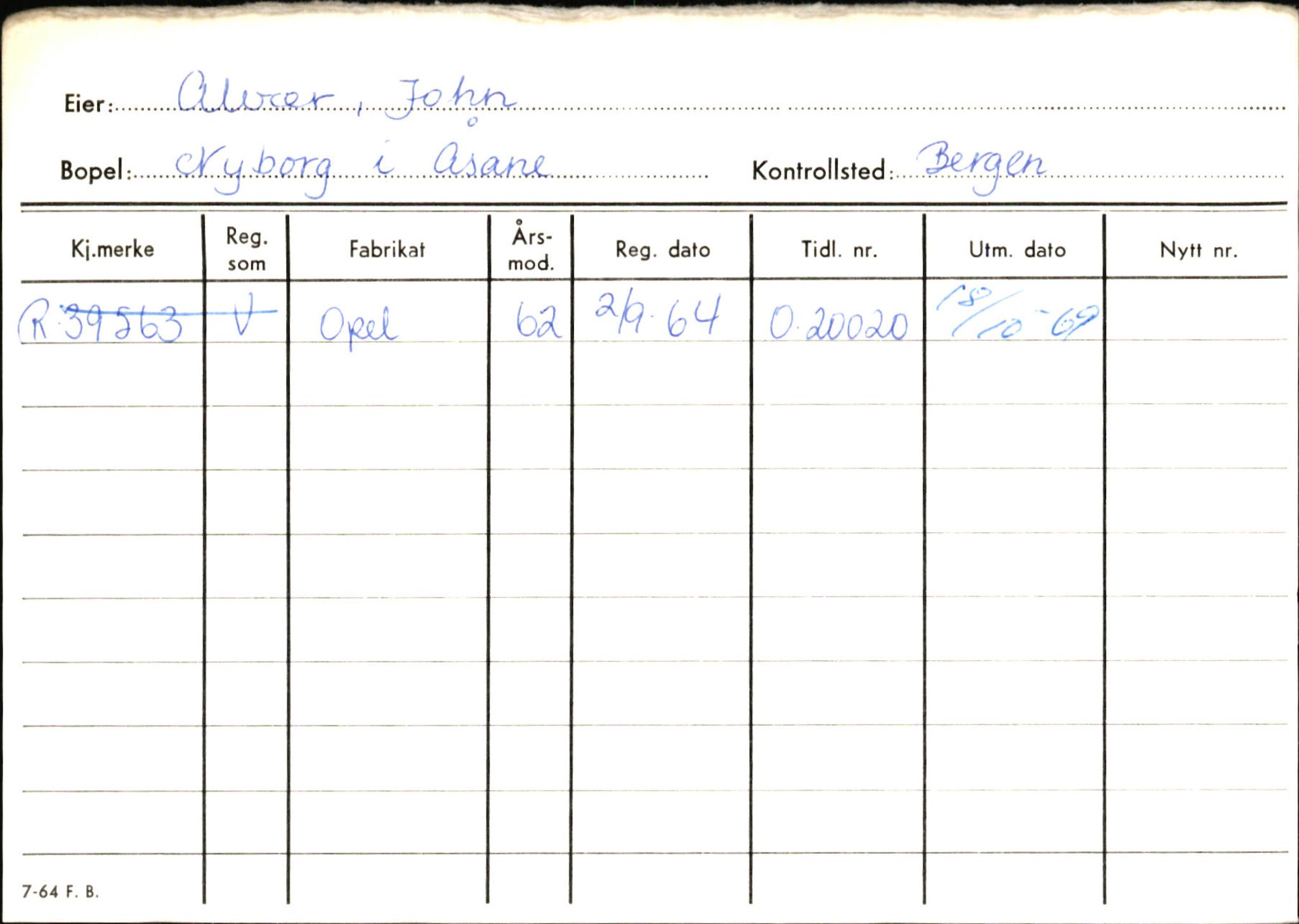 Statens vegvesen, Hordaland vegkontor, AV/SAB-A-5201/2/Ha/L0001: R-eierkort A, 1920-1971, p. 633