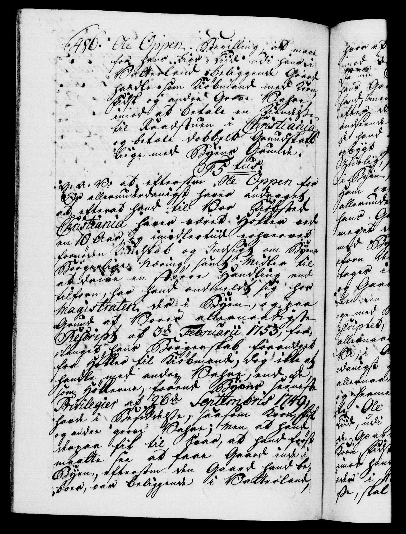 Danske Kanselli 1572-1799, AV/RA-EA-3023/F/Fc/Fca/Fcaa/L0041: Norske registre, 1760-1762, p. 272b