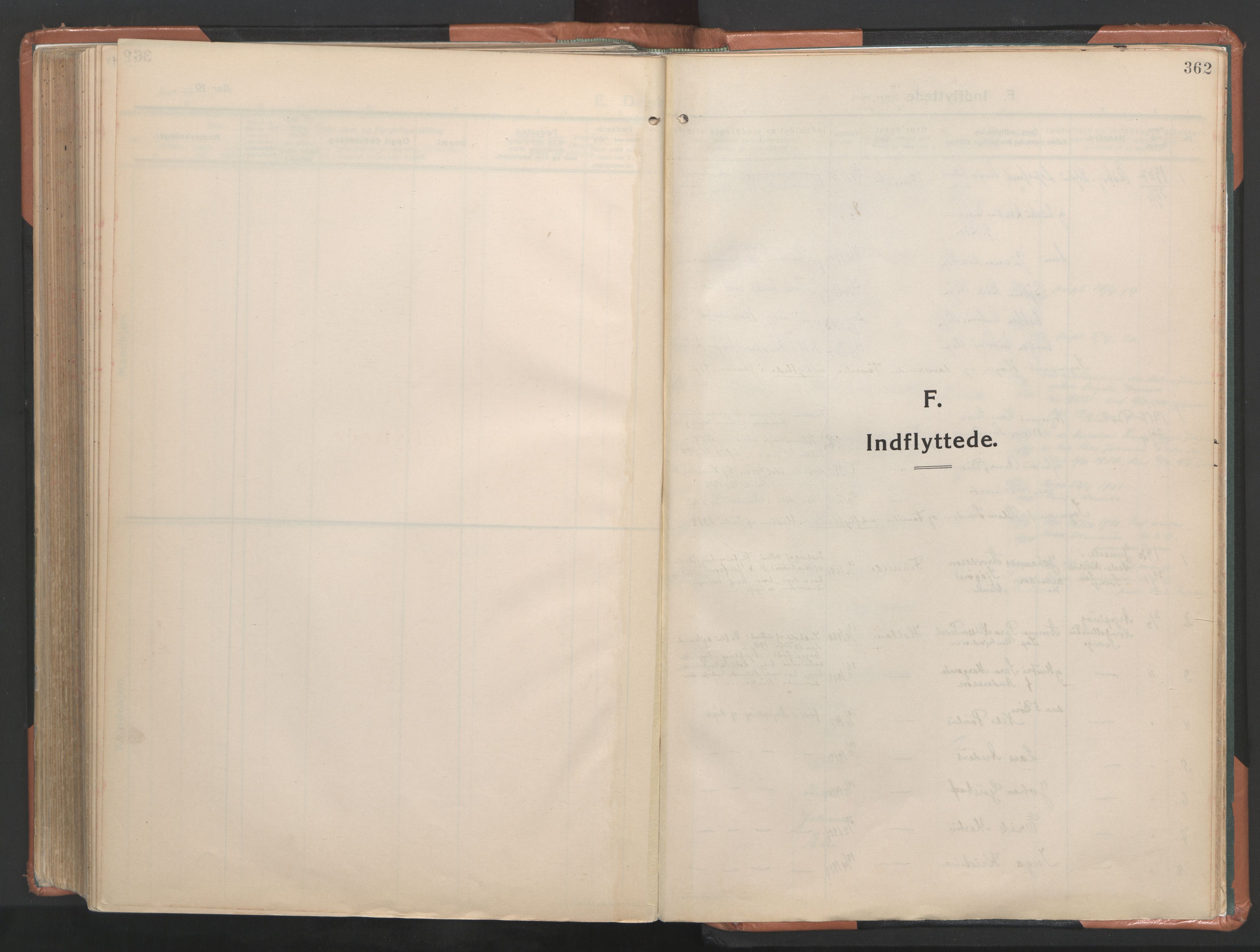 Ministerialprotokoller, klokkerbøker og fødselsregistre - Nordland, SAT/A-1459/849/L0698: Parish register (official) no. 849A09, 1911-1924, p. 362