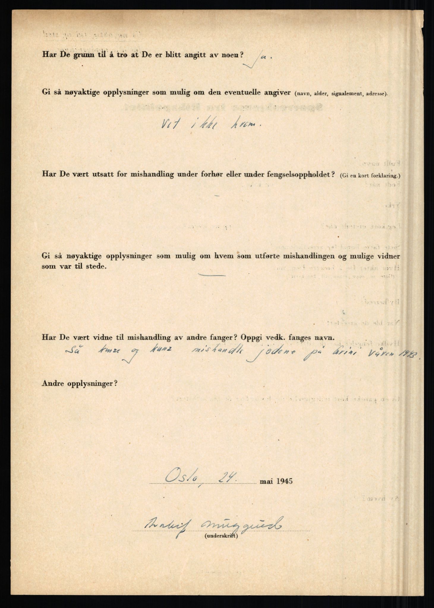 Rikspolitisjefen, AV/RA-S-1560/L/L0012: Mogensen, Øivind - Noraas, Lars, 1940-1945, p. 152