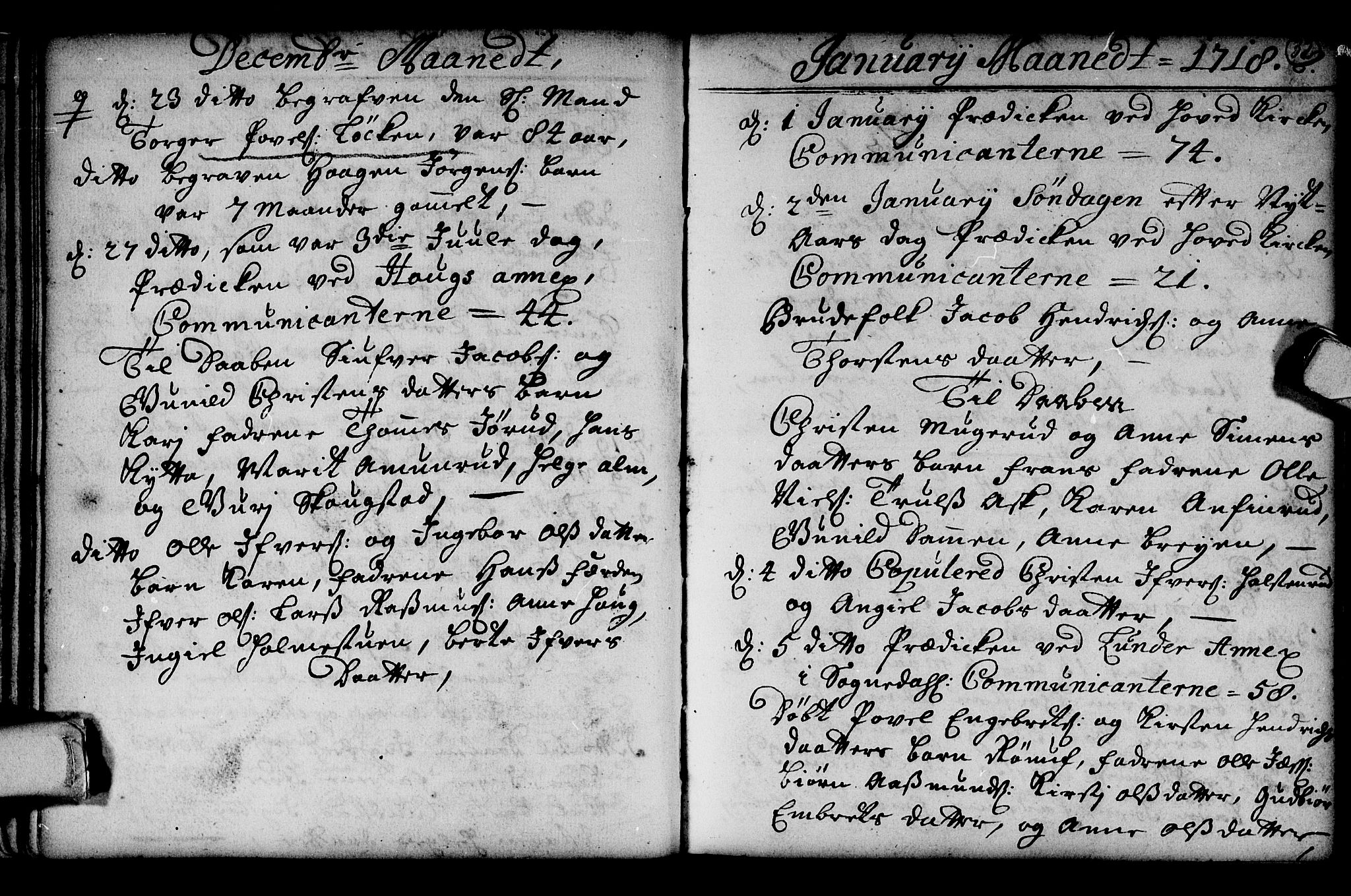 Norderhov kirkebøker, AV/SAKO-A-237/G/Ga/L0001: Parish register (copy) no. I 1, 1717-1725, p. 32