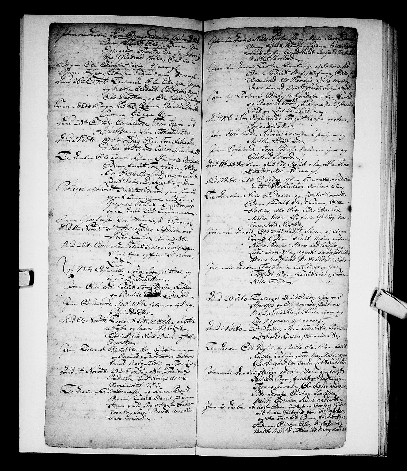 Norderhov kirkebøker, SAKO/A-237/F/Fa/L0002b: Parish register (official) no. 2B, 1726-1739, p. 496-497