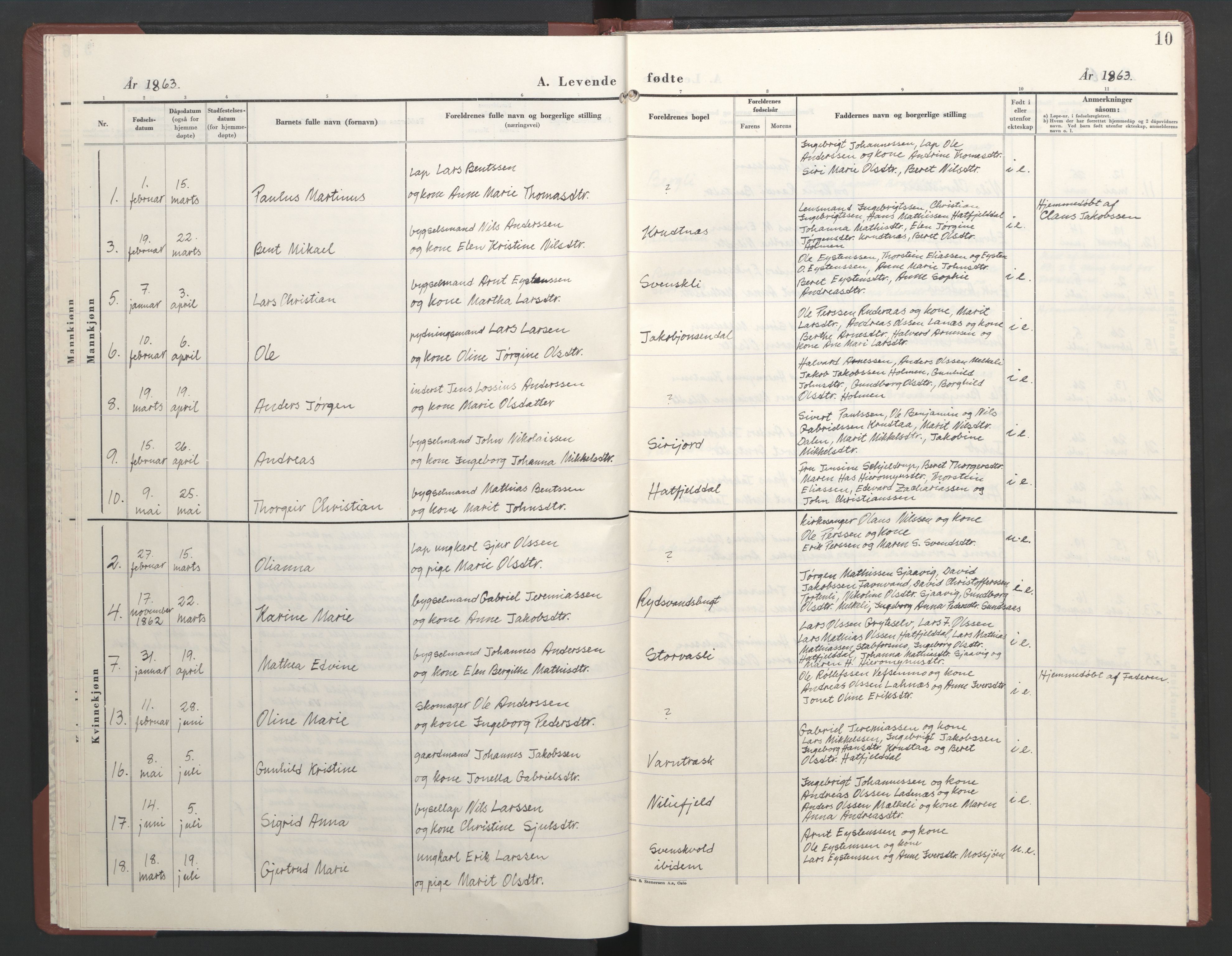 Ministerialprotokoller, klokkerbøker og fødselsregistre - Nordland, AV/SAT-A-1459/823/L0335: Parish register (official) no. 823D01, 1860-1864, p. 10