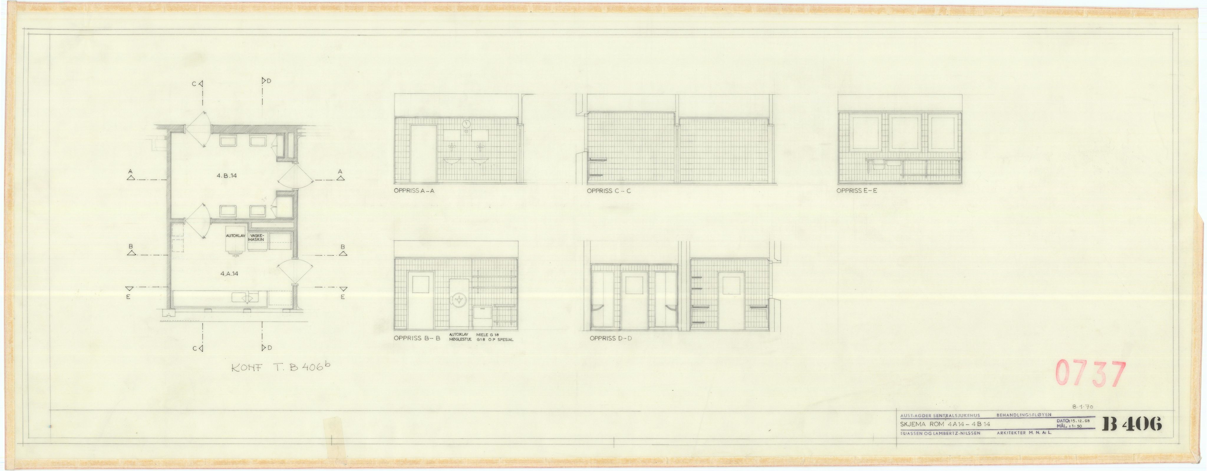 Eliassen og Lambertz-Nilssen Arkitekter, AAKS/PA-2983/T/T02/L0007: Tegningskogger 0737, 1967-1972, p. 23