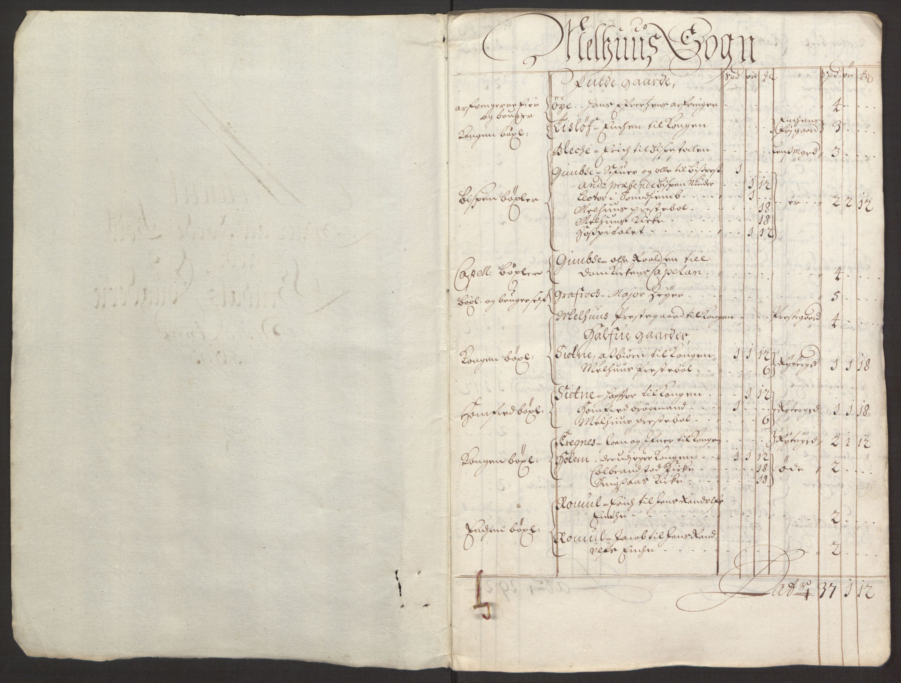 Rentekammeret inntil 1814, Reviderte regnskaper, Fogderegnskap, RA/EA-4092/R59/L3943: Fogderegnskap Gauldal, 1693, p. 35
