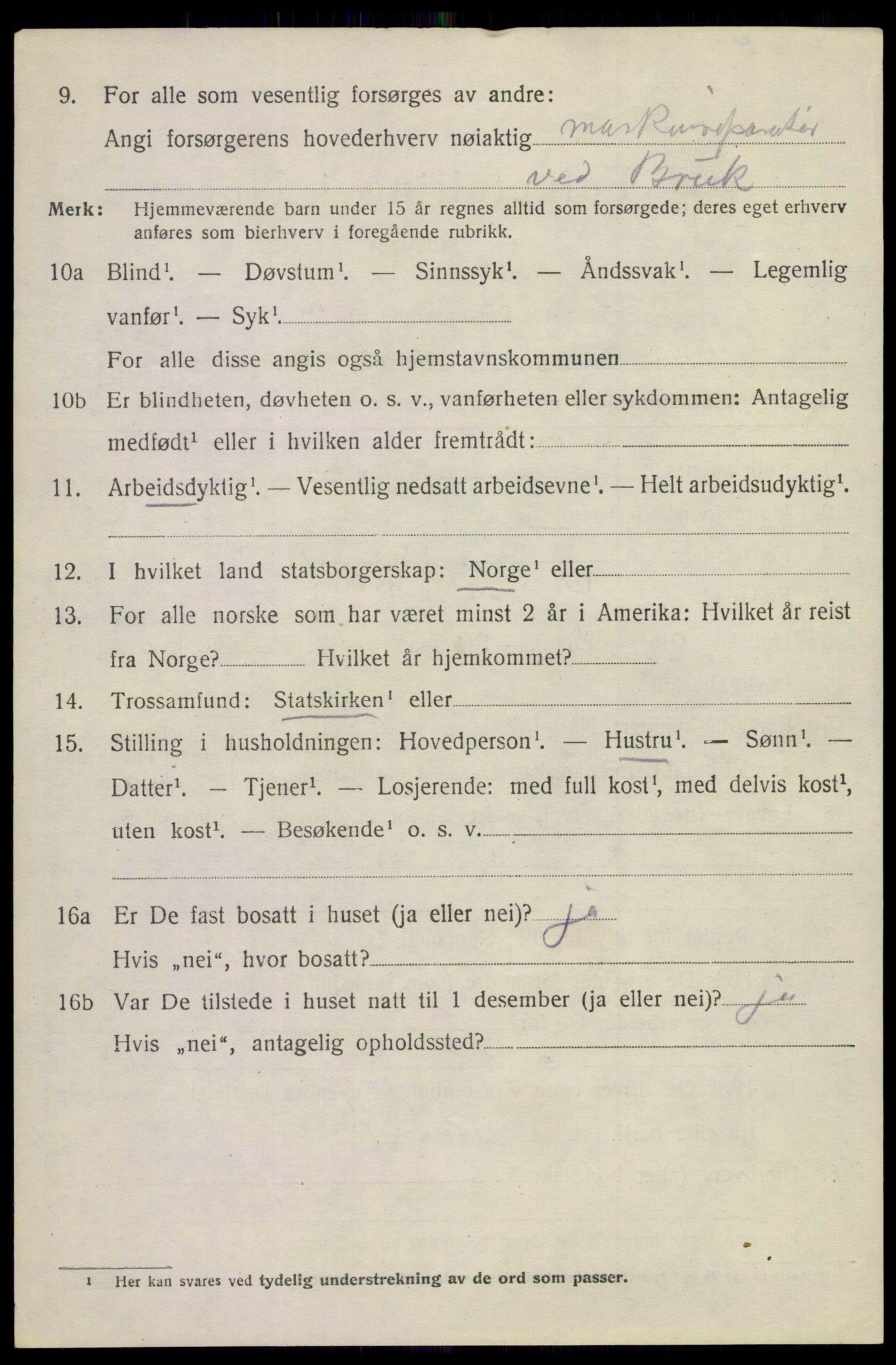 SAKO, 1920 census for Ytre Sandsvær, 1920, p. 6877