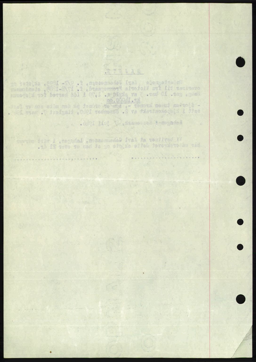 Idd og Marker sorenskriveri, AV/SAO-A-10283/G/Gb/Gbb/L0008: Mortgage book no. A8, 1946-1946, Diary no: : 952/1946