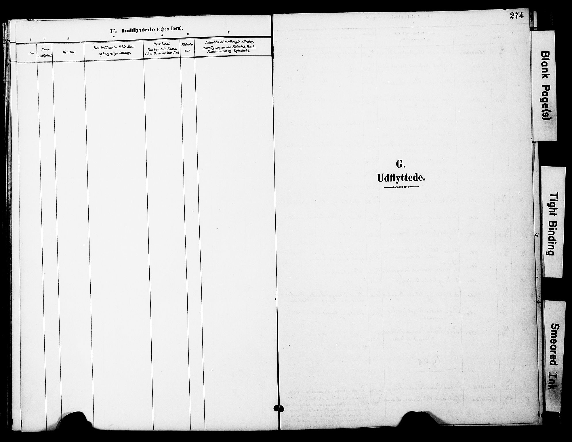 Ministerialprotokoller, klokkerbøker og fødselsregistre - Nord-Trøndelag, SAT/A-1458/774/L0628: Parish register (official) no. 774A02, 1887-1903, p. 274
