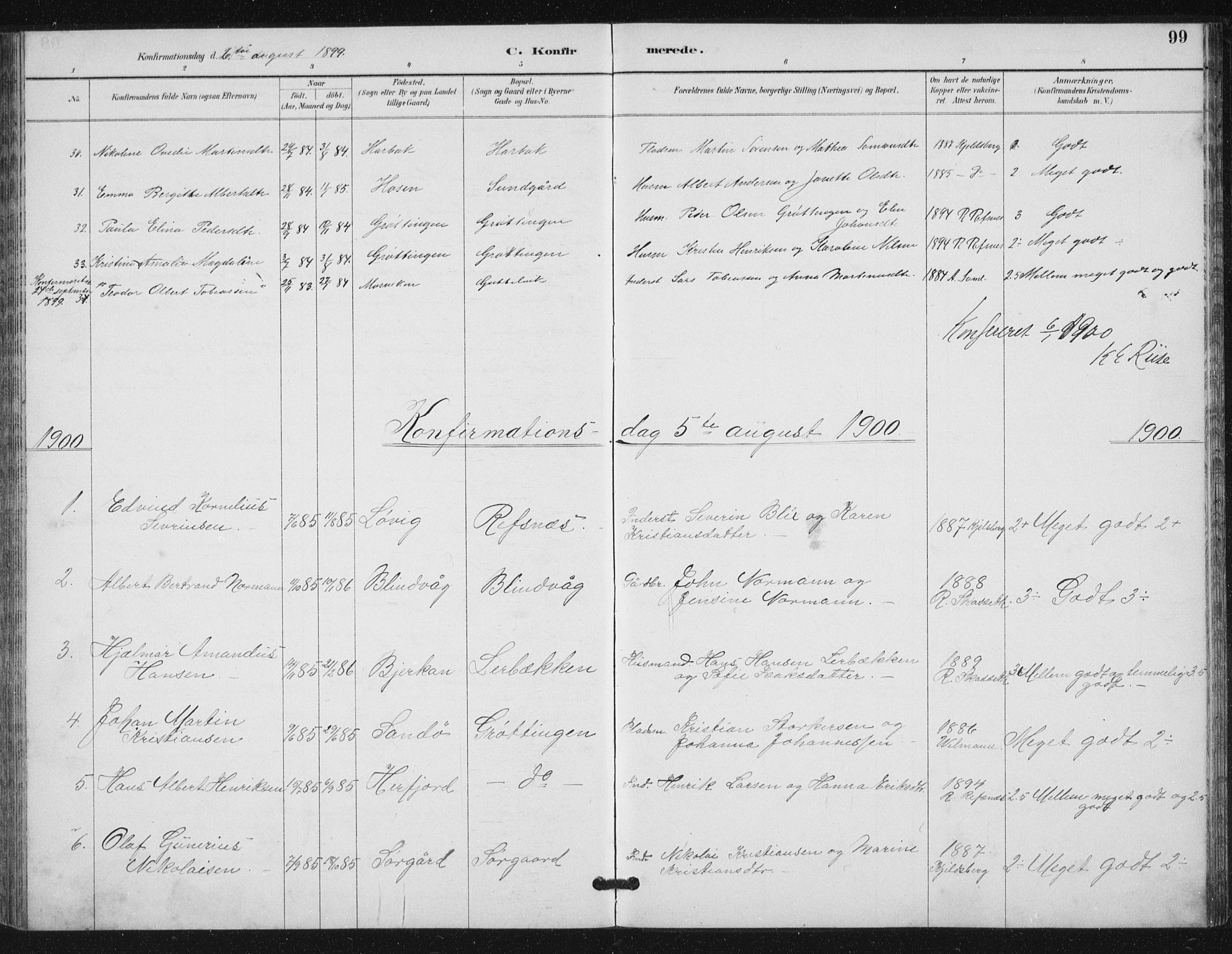 Ministerialprotokoller, klokkerbøker og fødselsregistre - Sør-Trøndelag, SAT/A-1456/656/L0698: Parish register (copy) no. 656C04, 1890-1904, p. 99
