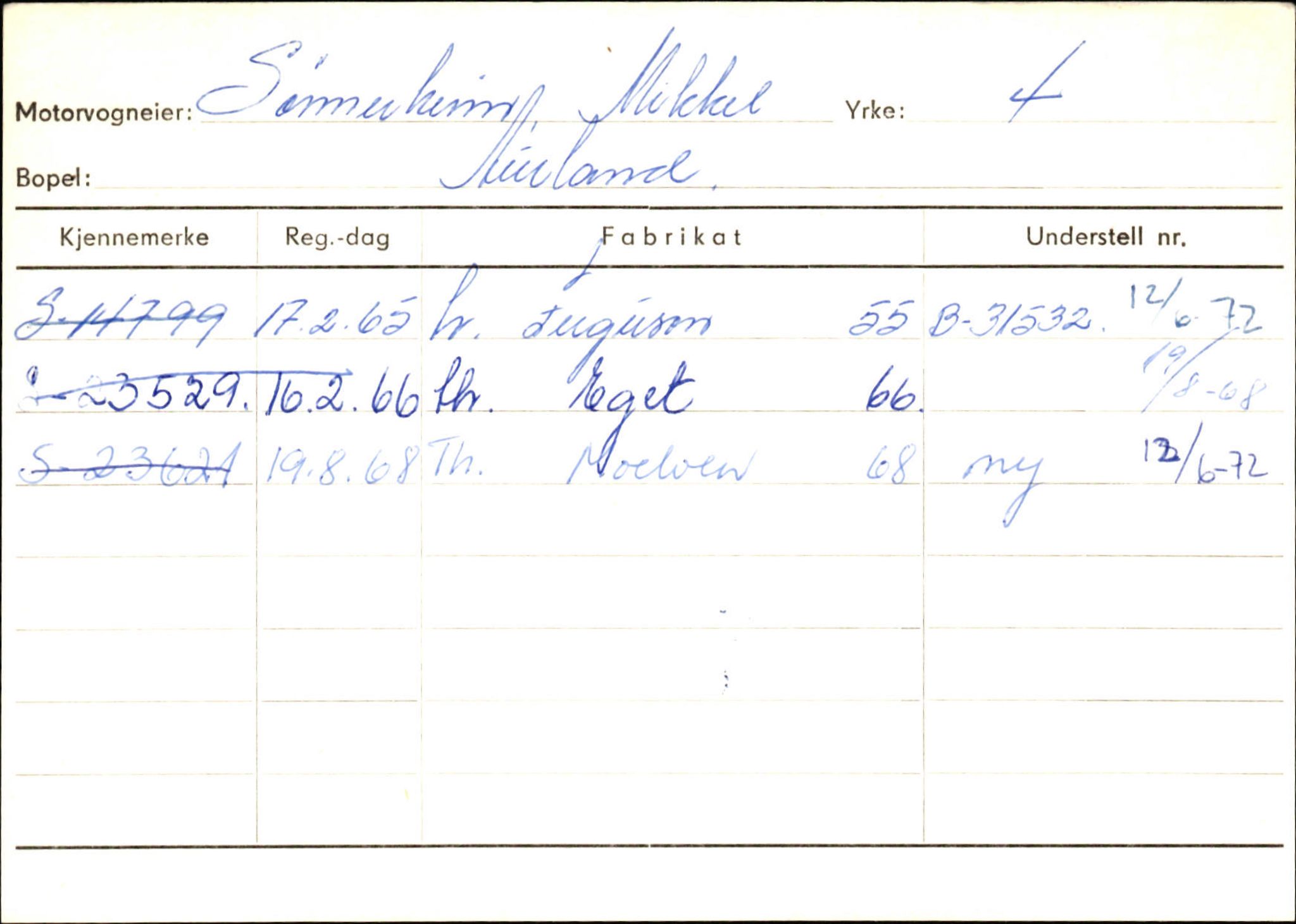 Statens vegvesen, Sogn og Fjordane vegkontor, AV/SAB-A-5301/4/F/L0125: Eigarregister Sogndal V-Å. Aurland A-Å. Fjaler A-N, 1945-1975, p. 1110