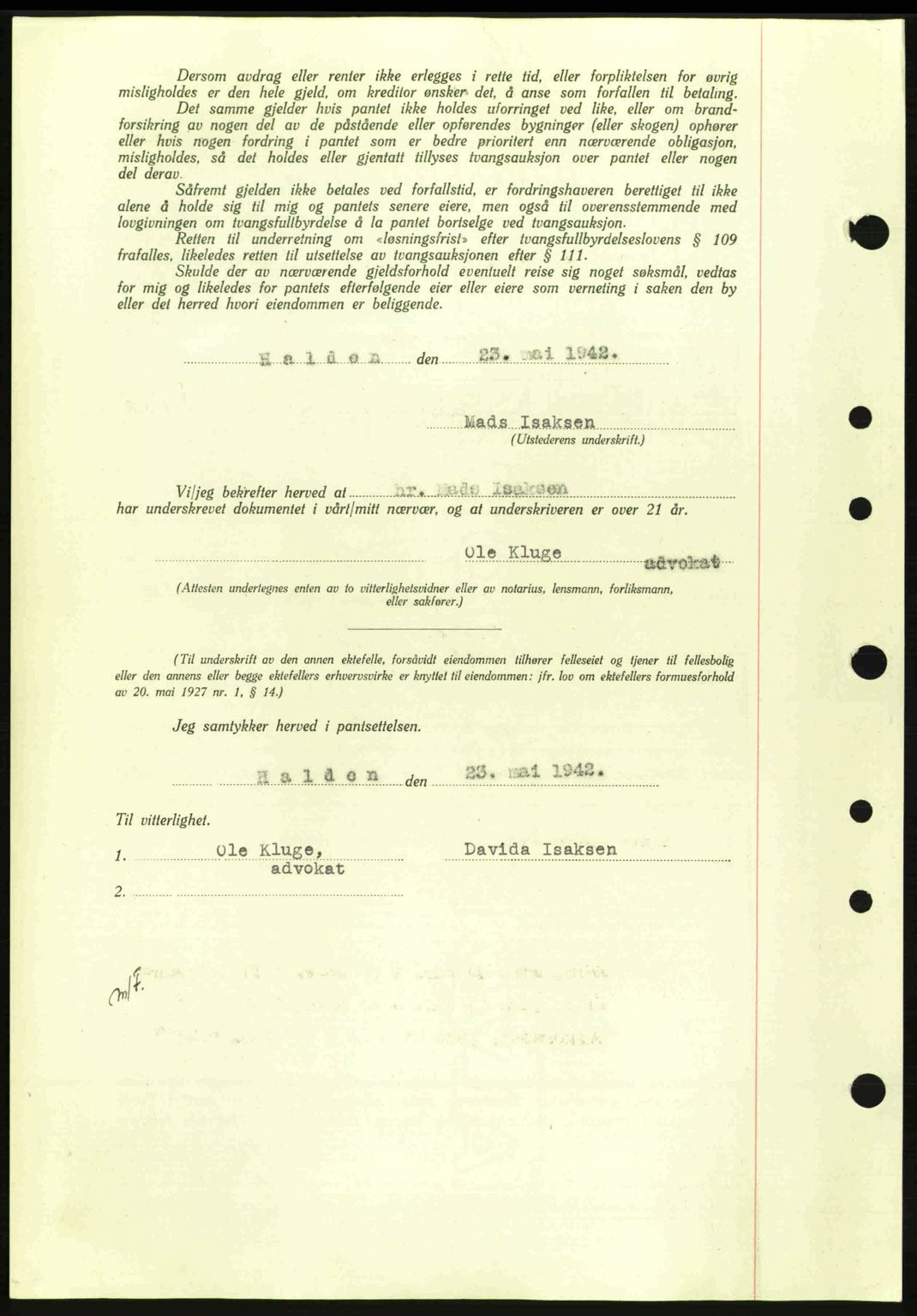 Idd og Marker sorenskriveri, AV/SAO-A-10283/G/Gb/Gbc/L0002: Mortgage book no. B4-9a, 1939-1945, Diary no: : 1330/1943