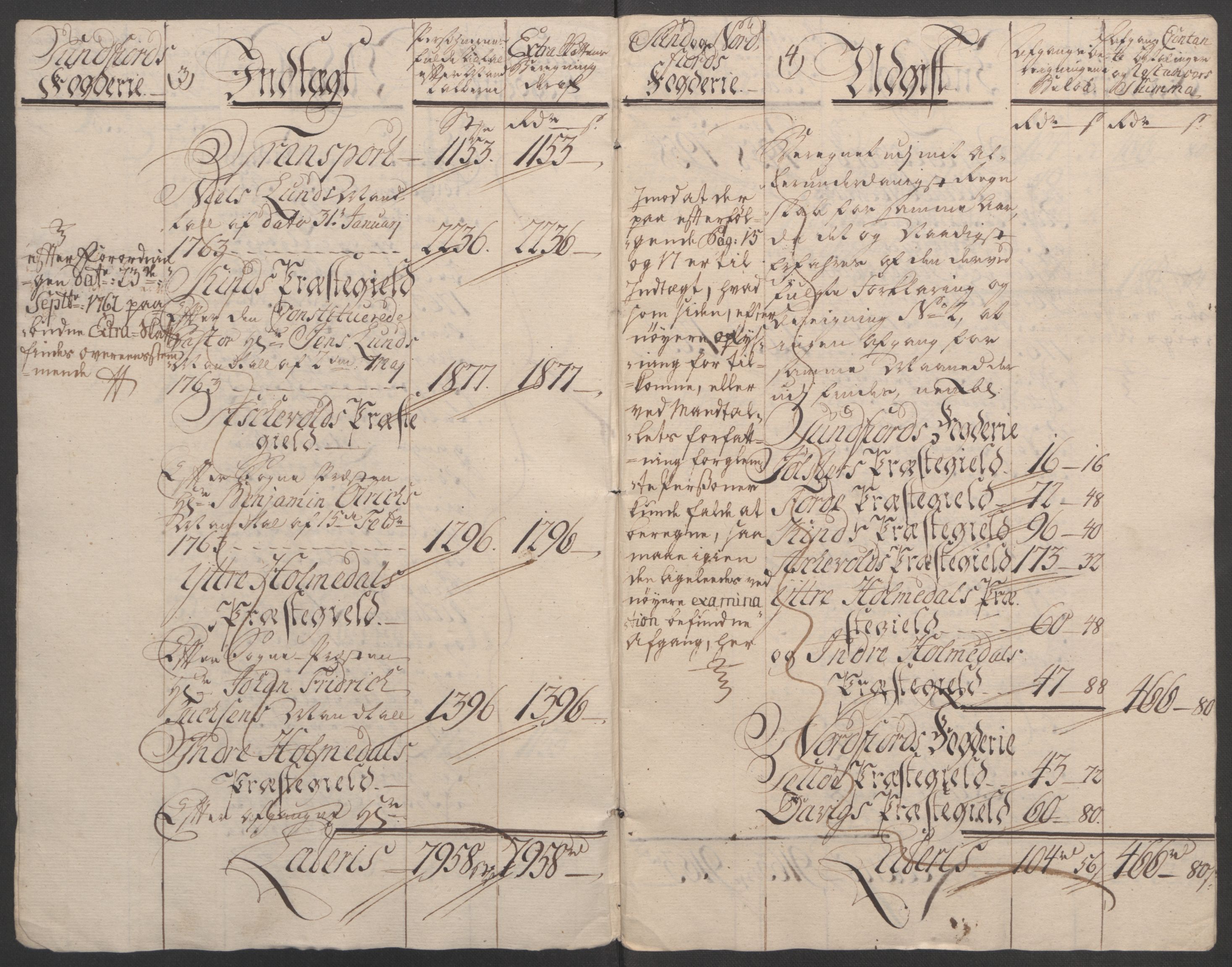 Rentekammeret inntil 1814, Reviderte regnskaper, Fogderegnskap, AV/RA-EA-4092/R53/L3550: Ekstraskatten Sunn- og Nordfjord, 1762-1771, p. 32