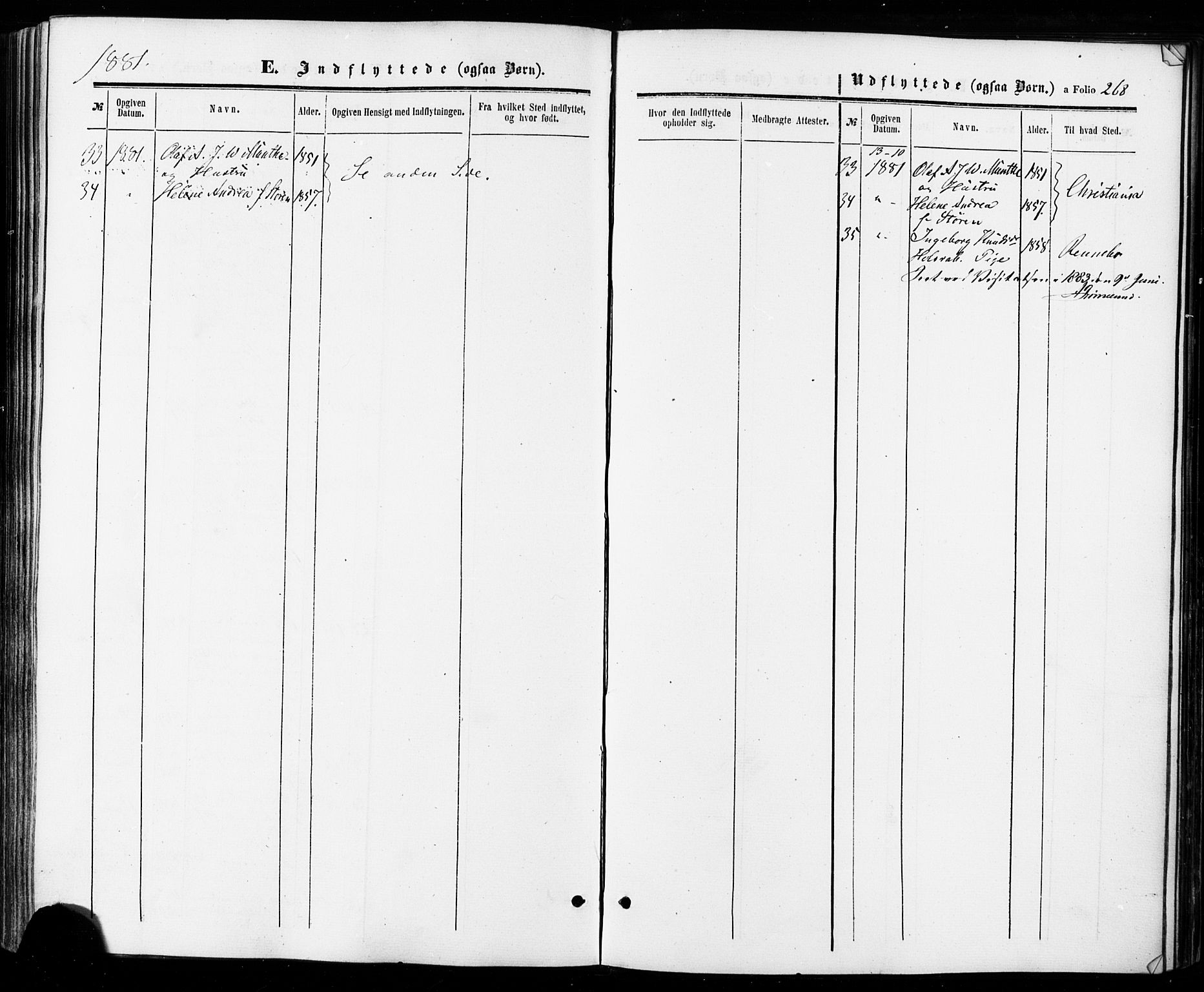 Ministerialprotokoller, klokkerbøker og fødselsregistre - Sør-Trøndelag, AV/SAT-A-1456/672/L0856: Parish register (official) no. 672A08, 1861-1881, p. 268