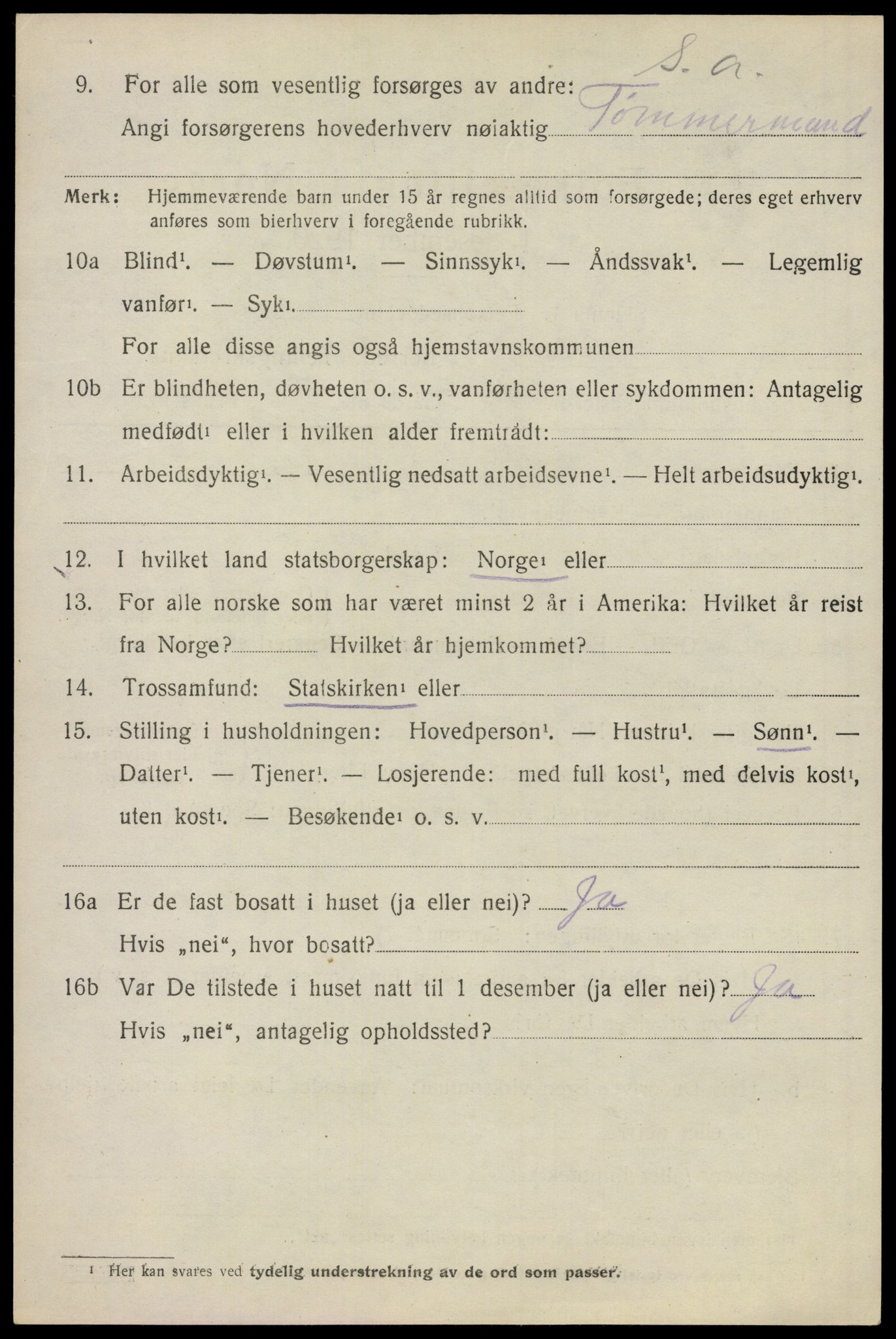 SAO, 1920 census for Asker, 1920, p. 11393