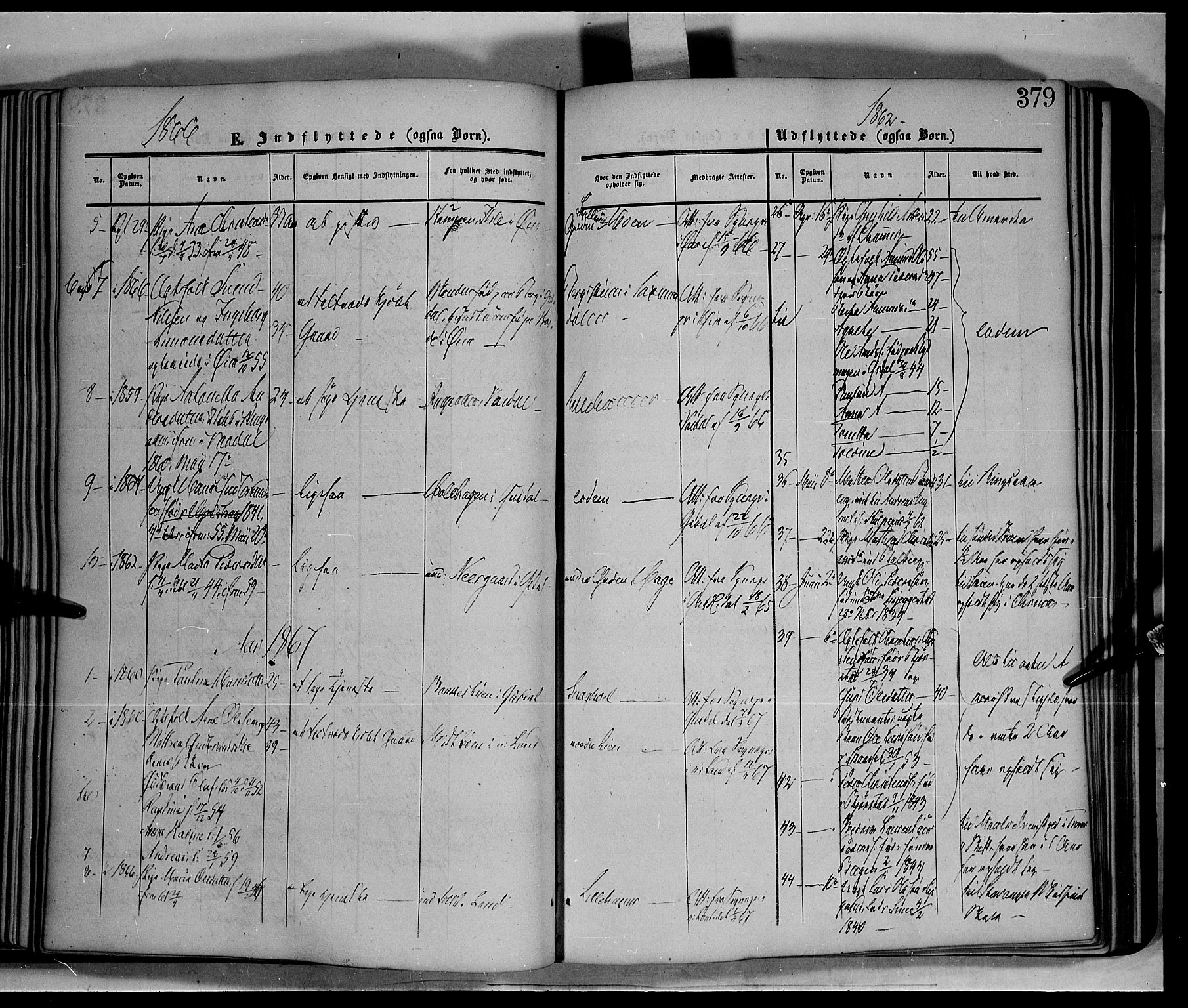 Fåberg prestekontor, SAH/PREST-086/H/Ha/Haa/L0006: Parish register (official) no. 6B, 1855-1867, p. 379