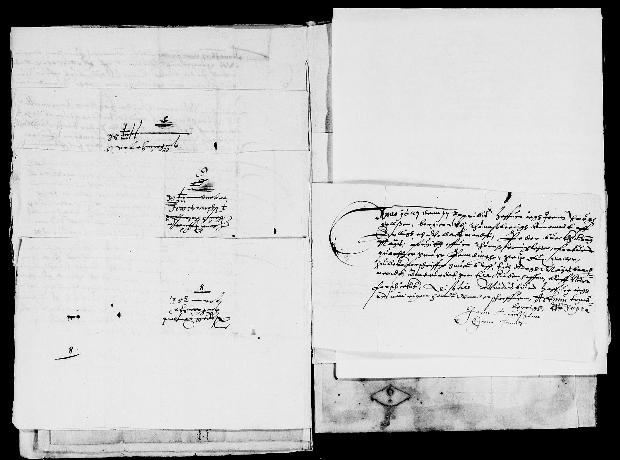 Rentekammeret inntil 1814, Reviderte regnskaper, Lensregnskaper, AV/RA-EA-5023/R/Rb/Rbo/L0007: Tønsberg len, 1624-1627