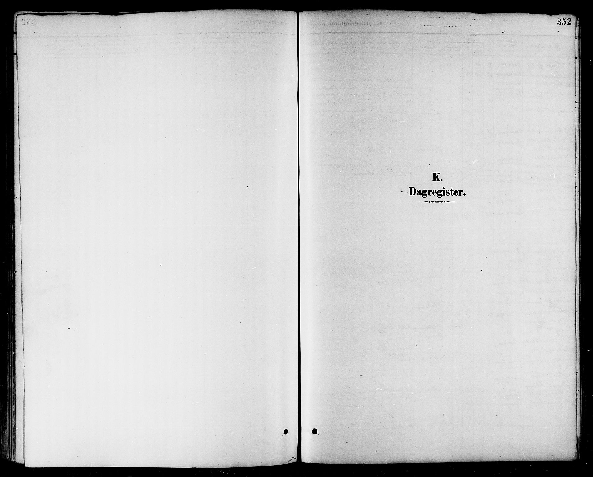 Ministerialprotokoller, klokkerbøker og fødselsregistre - Nordland, AV/SAT-A-1459/874/L1060: Parish register (official) no. 874A04, 1890-1899, p. 352