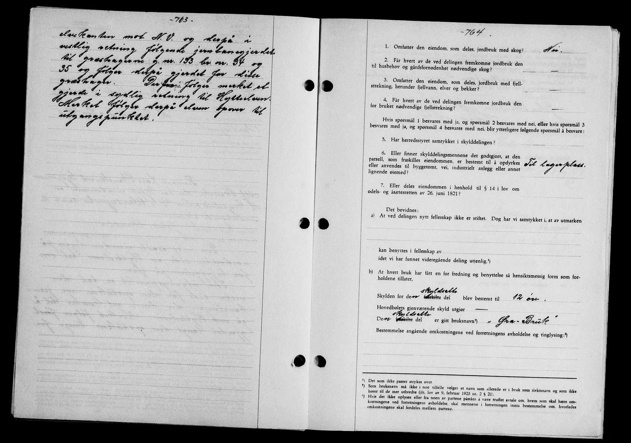 Gauldal sorenskriveri, SAT/A-0014/1/2/2C/L0048: Mortgage book no. 51-52, 1937-1938, p. 763, Diary no: : 746/1938