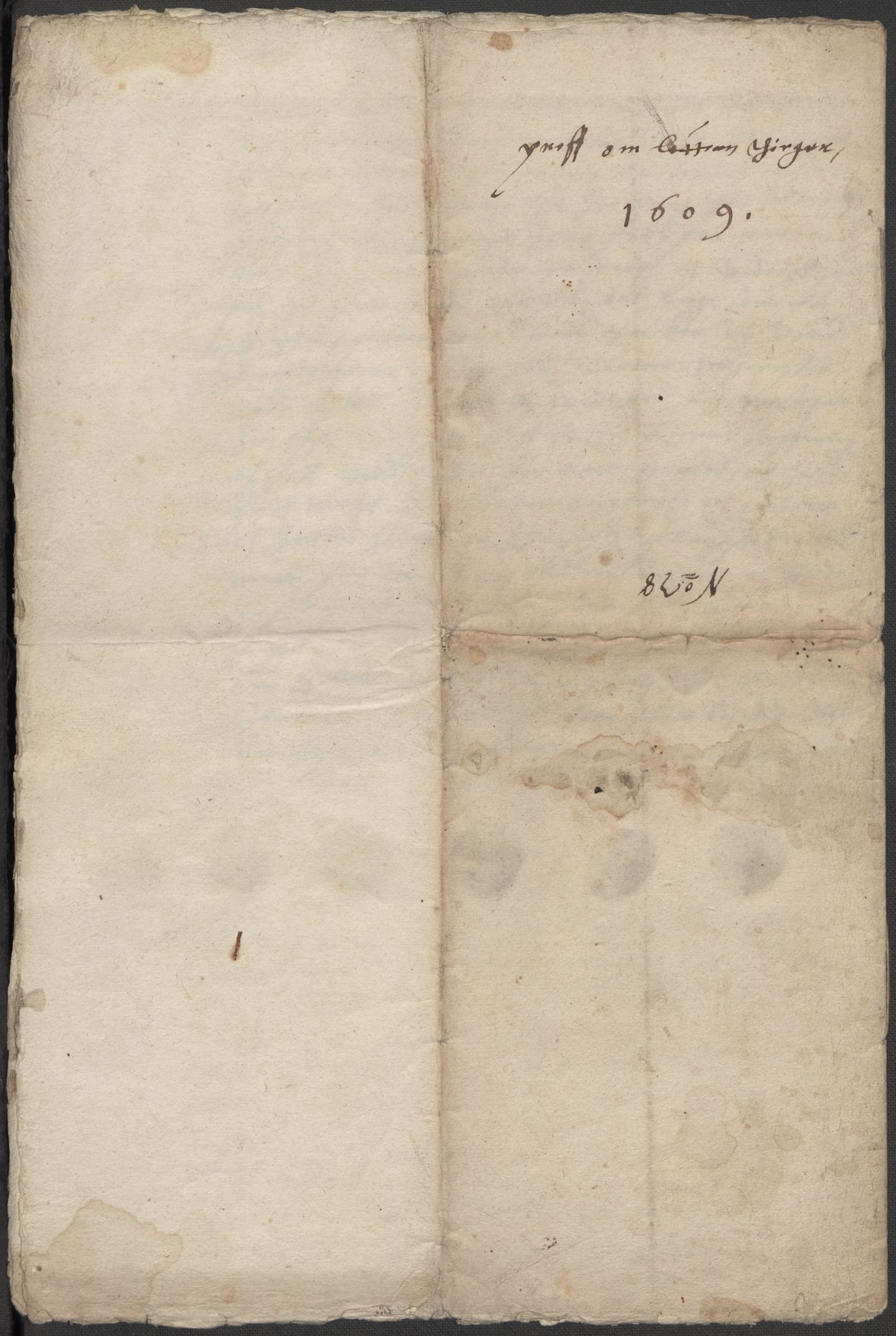 Riksarkivets diplomsamling, RA/EA-5965/F15/L0010: Prestearkiv - Akershus og Hedmark, 1577-1821, p. 22