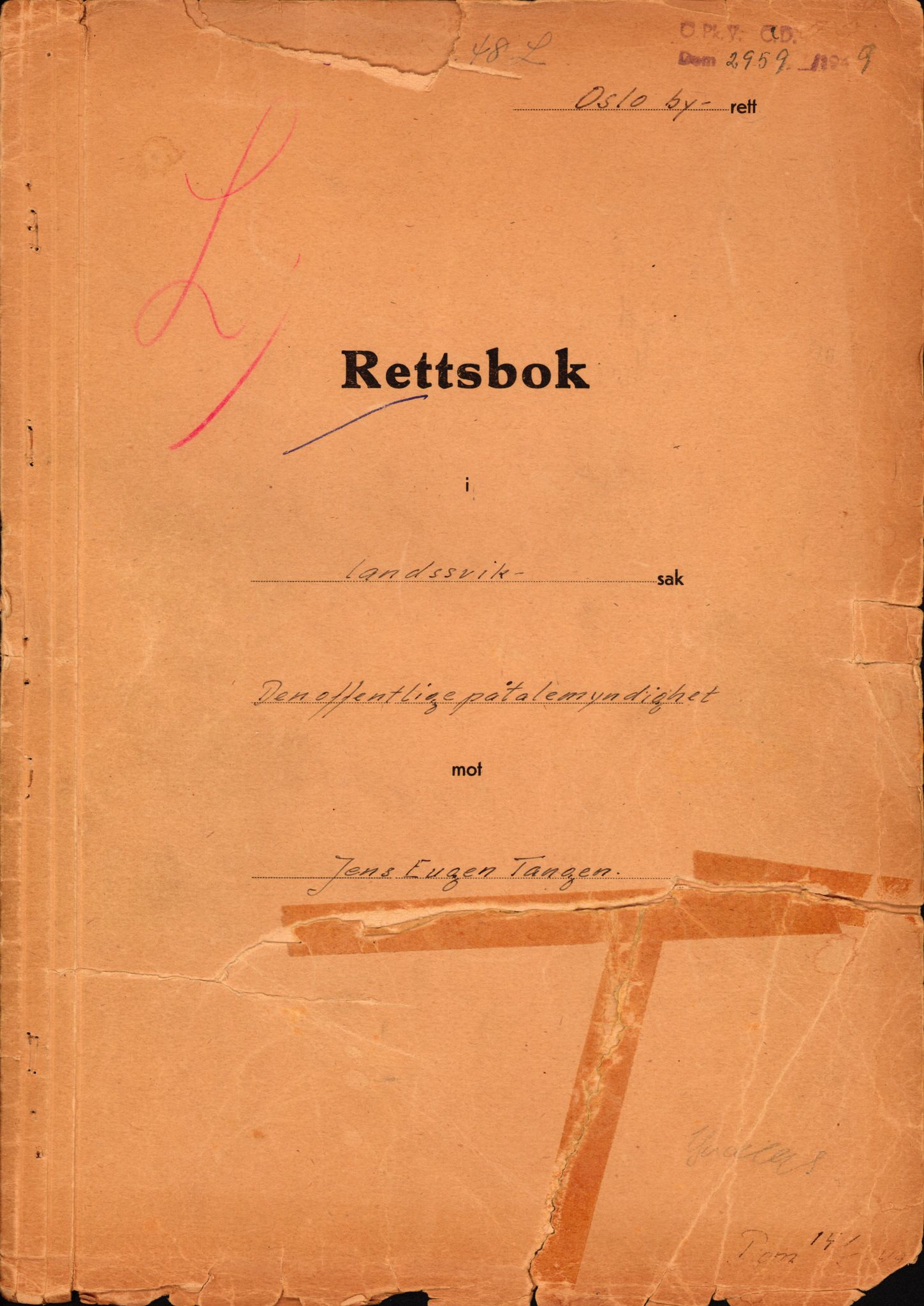 Landssvikarkivet, Oslo politikammer, AV/RA-S-3138-01/D/Da/L1026/0002: Dommer, dnr. 4168 - 4170 / Dnr. 4169, 1945-1948, p. 323