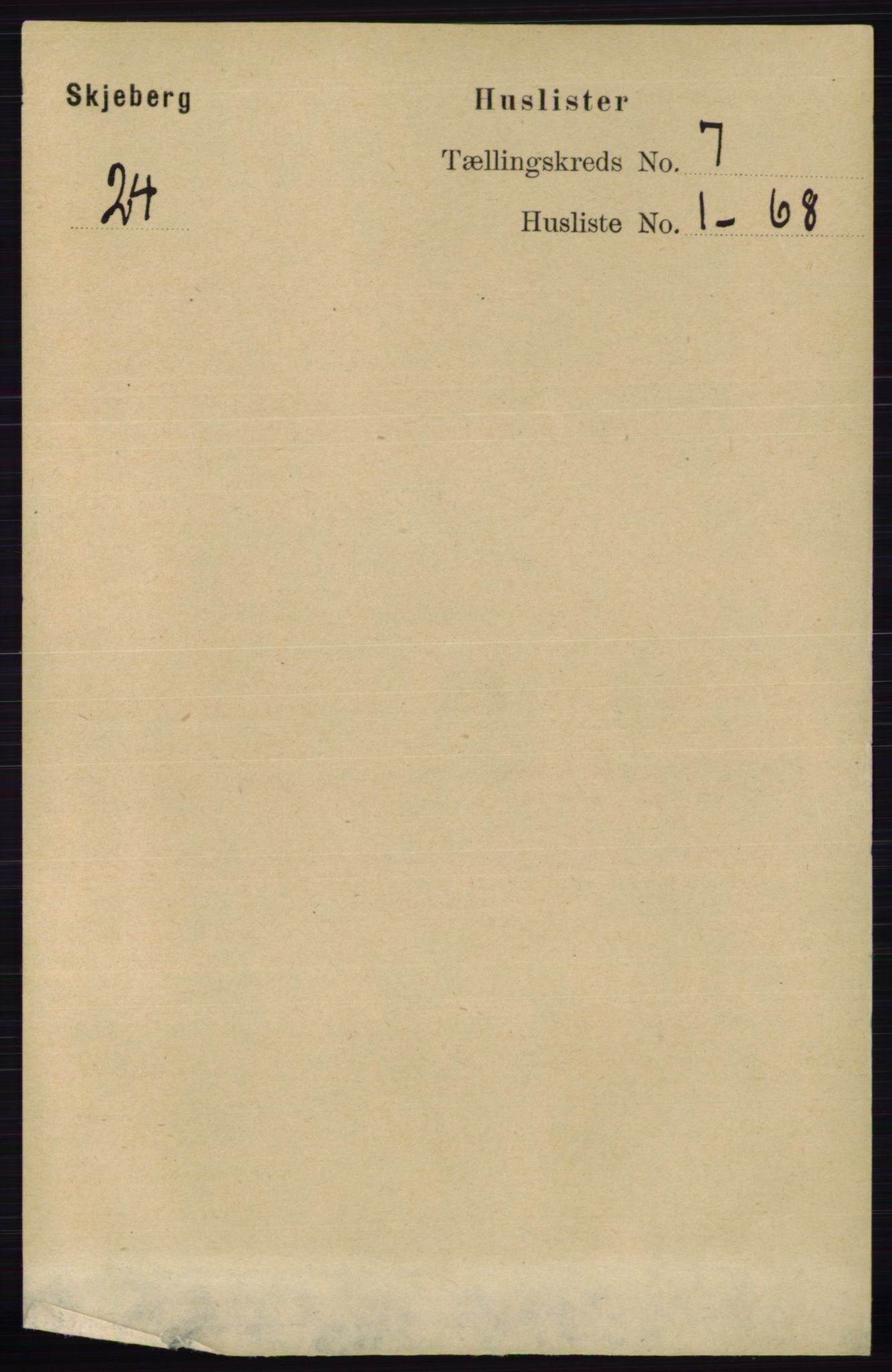 RA, 1891 census for 0115 Skjeberg, 1891, p. 3355