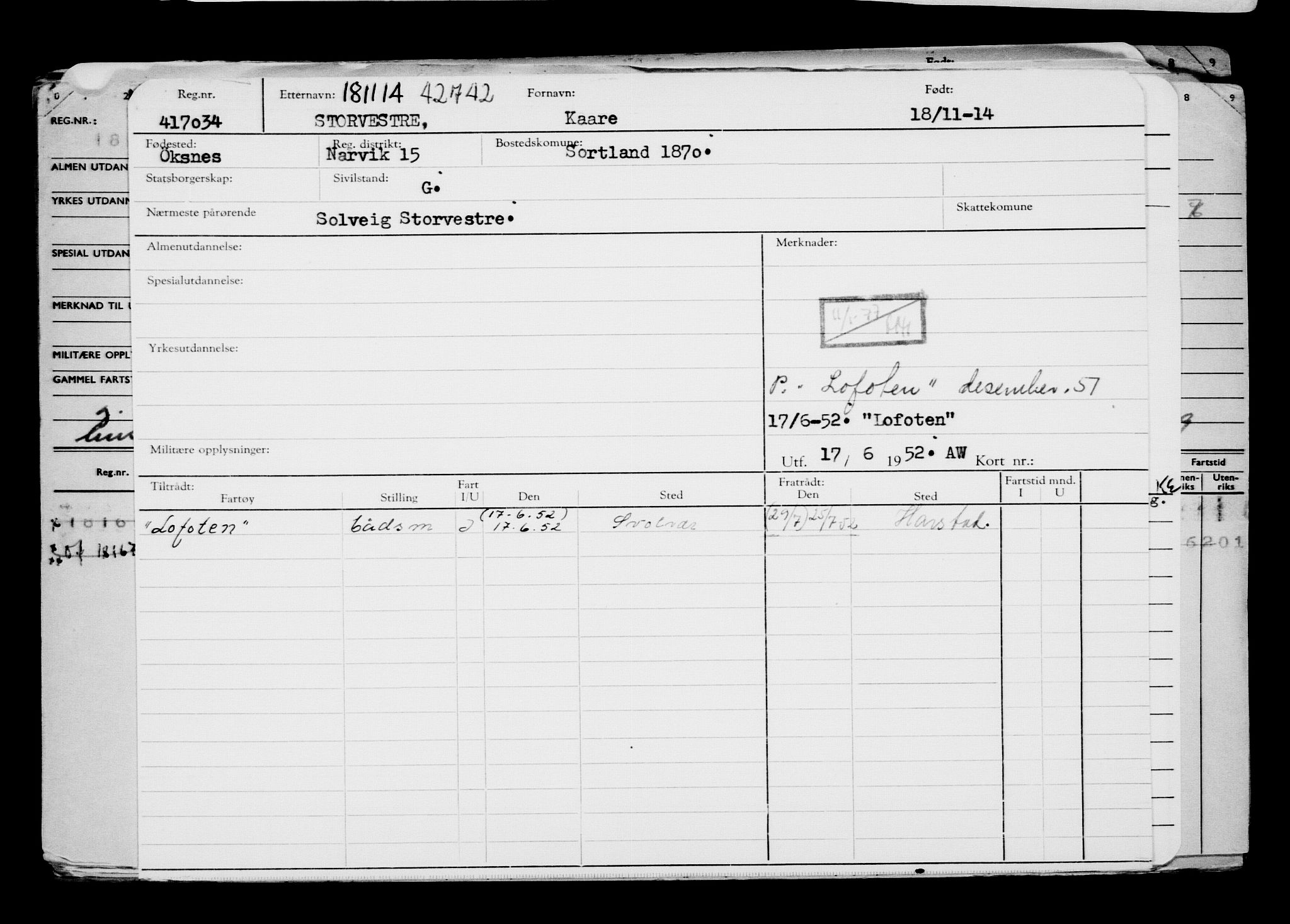 Direktoratet for sjømenn, AV/RA-S-3545/G/Gb/L0125: Hovedkort, 1914, p. 282