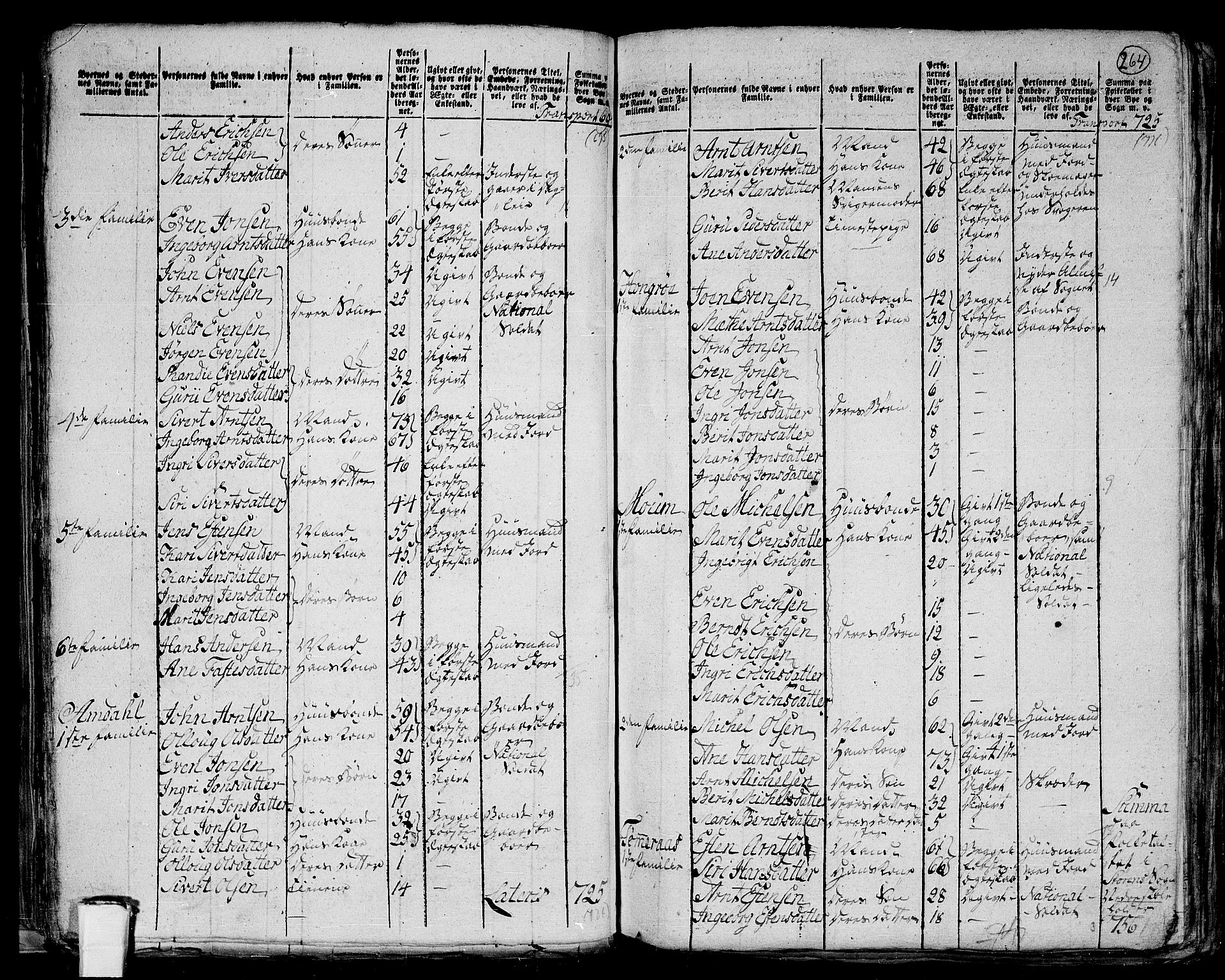 RA, 1801 census for 1648P Støren, 1801, p. 263b-264a