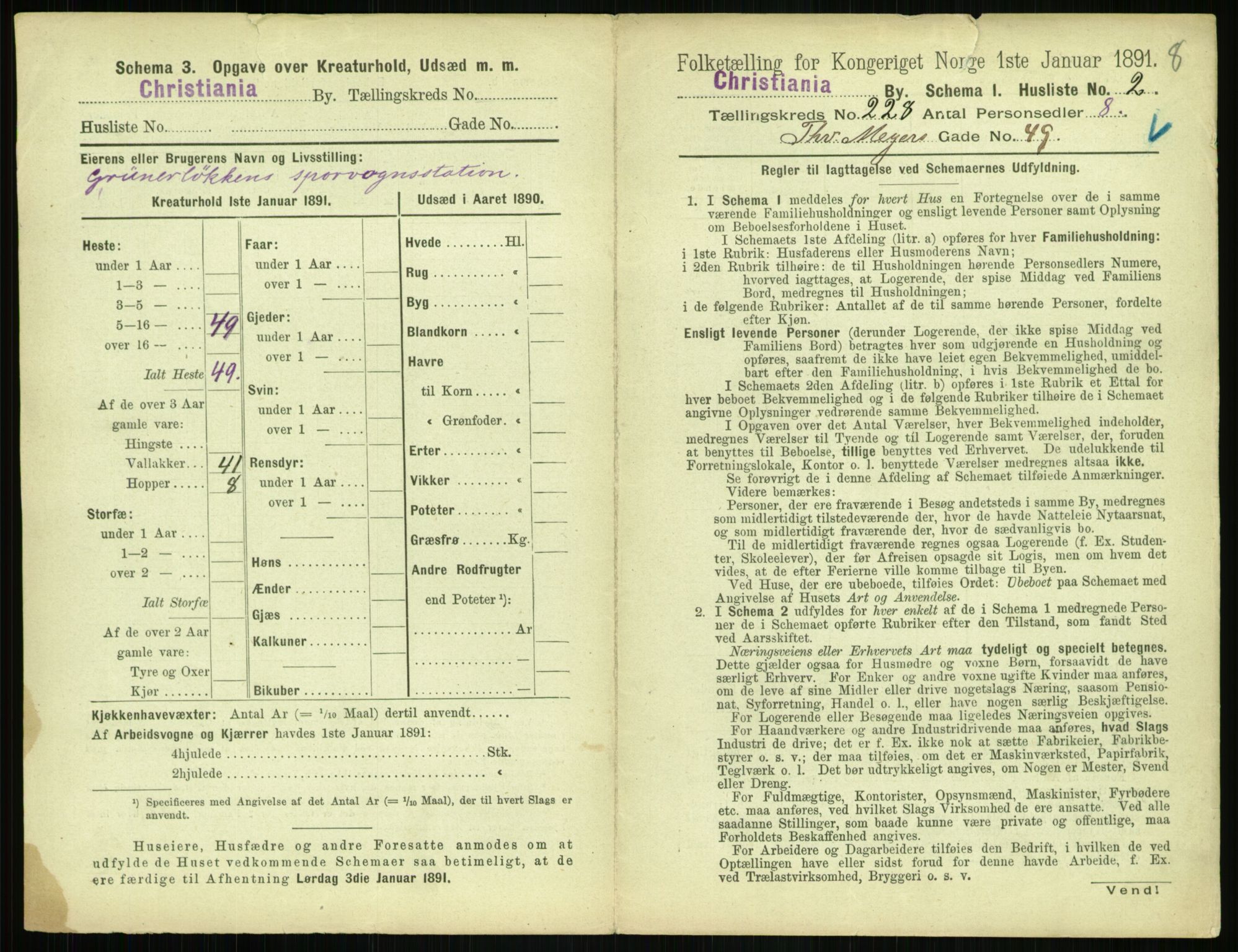 RA, 1891 census for 0301 Kristiania, 1891, p. 139271