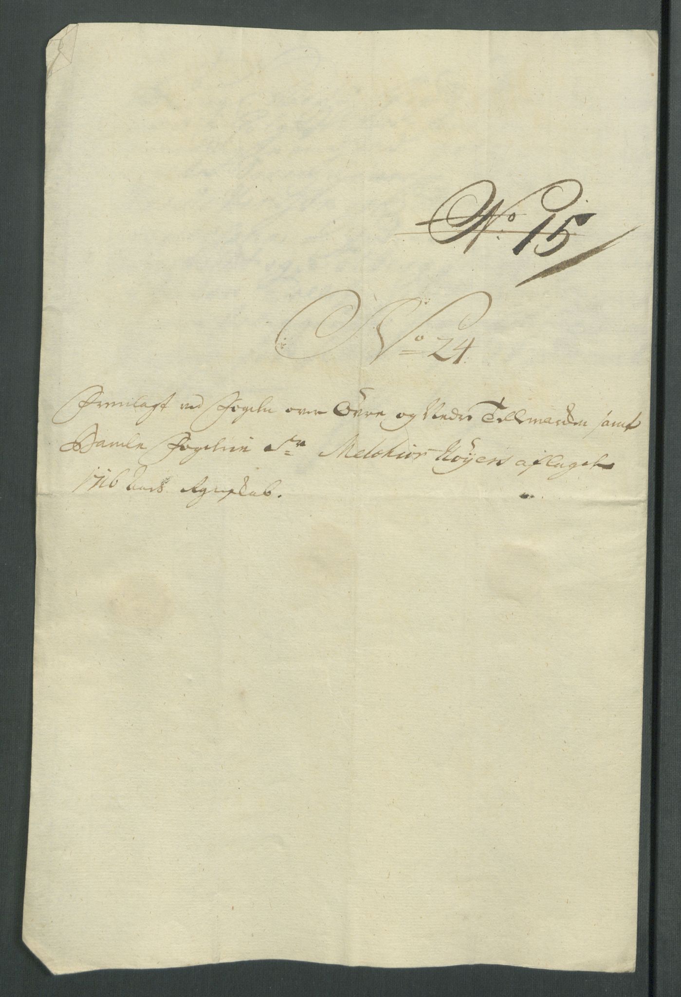 Rentekammeret inntil 1814, Reviderte regnskaper, Fogderegnskap, AV/RA-EA-4092/R36/L2128: Fogderegnskap Øvre og Nedre Telemark og Bamble, 1716, p. 311