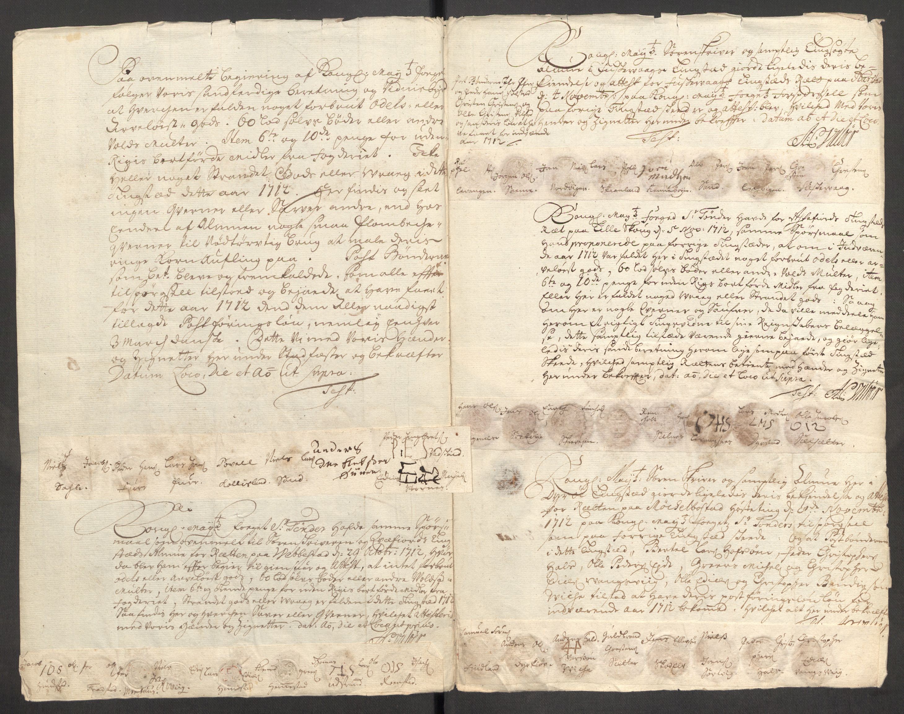 Rentekammeret inntil 1814, Reviderte regnskaper, Fogderegnskap, RA/EA-4092/R68/L4758: Fogderegnskap Senja og Troms, 1711-1712, p. 407