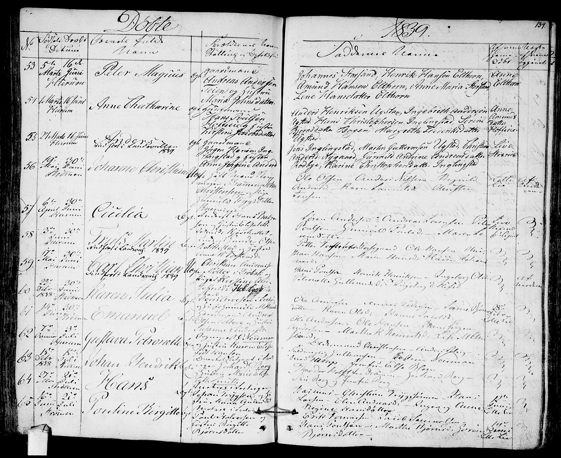 Hurum kirkebøker, AV/SAKO-A-229/F/Fa/L0010: Parish register (official) no. 10, 1827-1846, p. 139