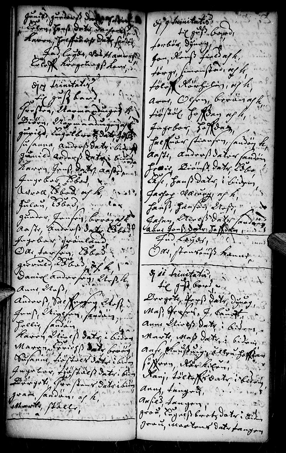 Dypvåg sokneprestkontor, AV/SAK-1111-0007/F/Fb/Fba/L0002: Parish register (copy) no. B 2, 1707-1721, p. 61