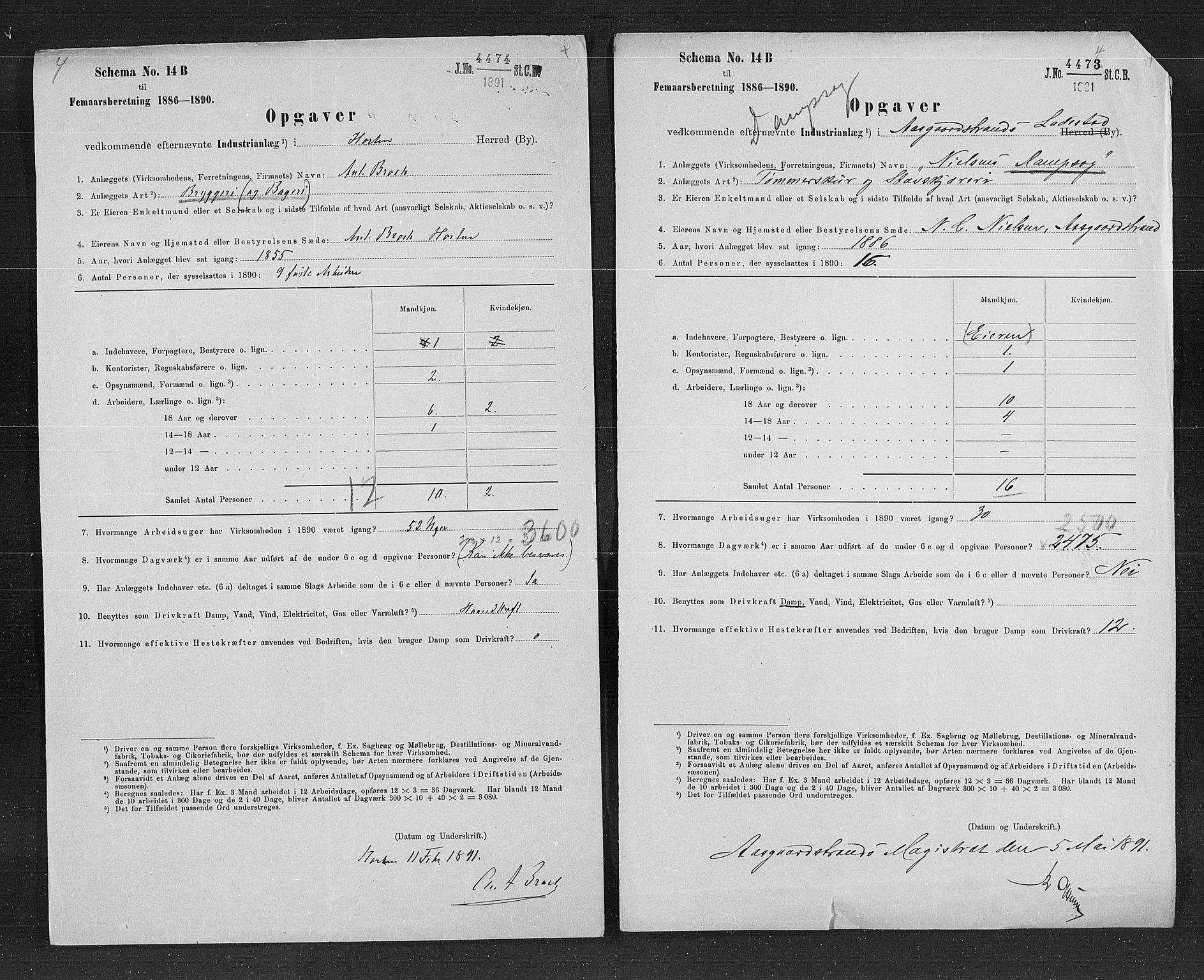 Statistisk sentralbyrå, Næringsøkonomiske emner, Generelt - Amtmennenes femårsberetninger, AV/RA-S-2233/F/Fa/L0077: --, 1890, p. 6