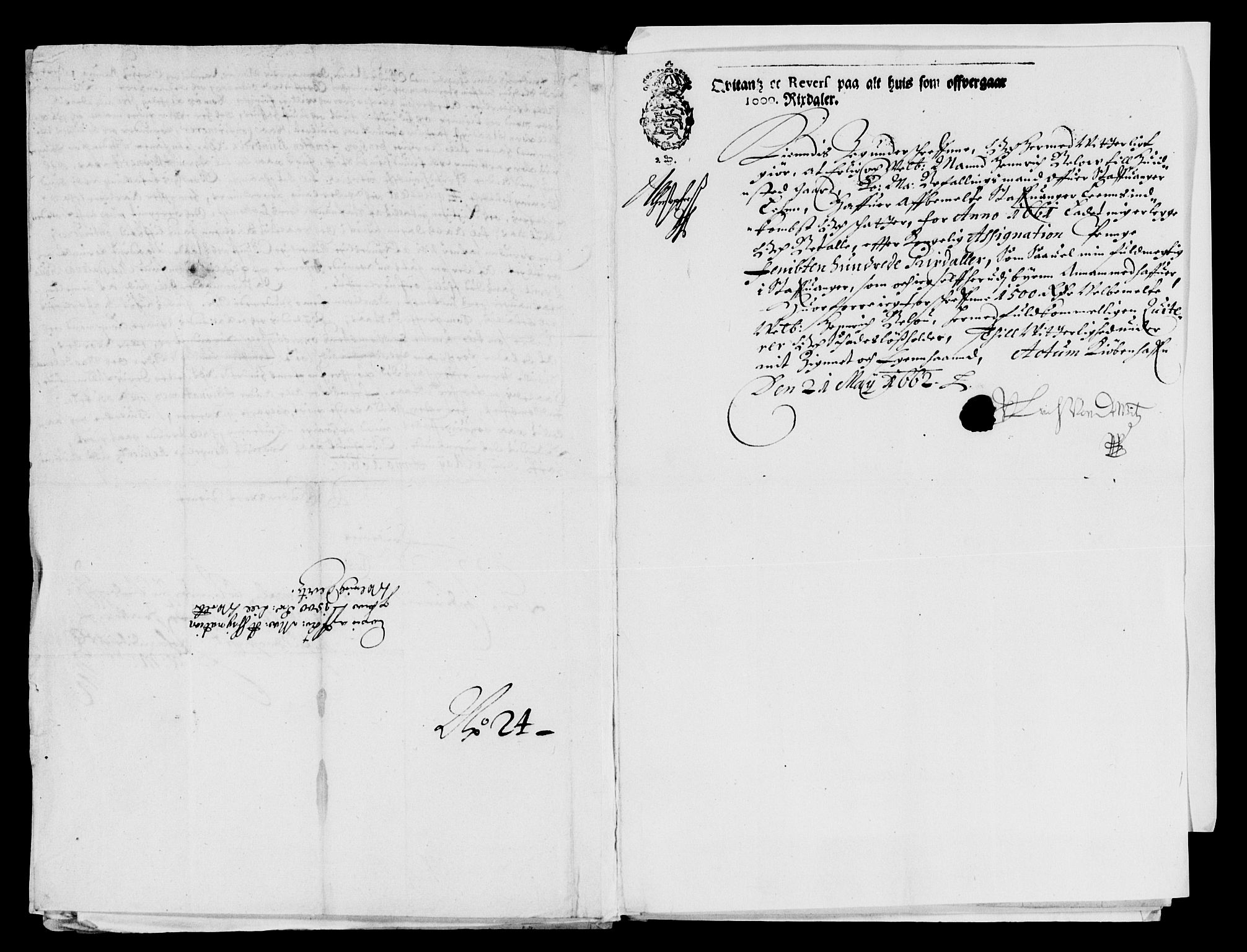 Rentekammeret inntil 1814, Reviderte regnskaper, Lensregnskaper, AV/RA-EA-5023/R/Rb/Rbs/L0044: Stavanger len, 1661-1662