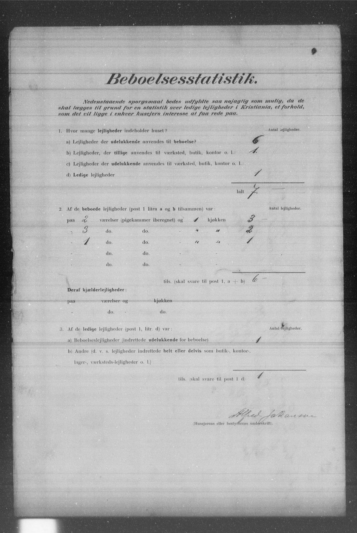 OBA, Municipal Census 1902 for Kristiania, 1902, p. 192