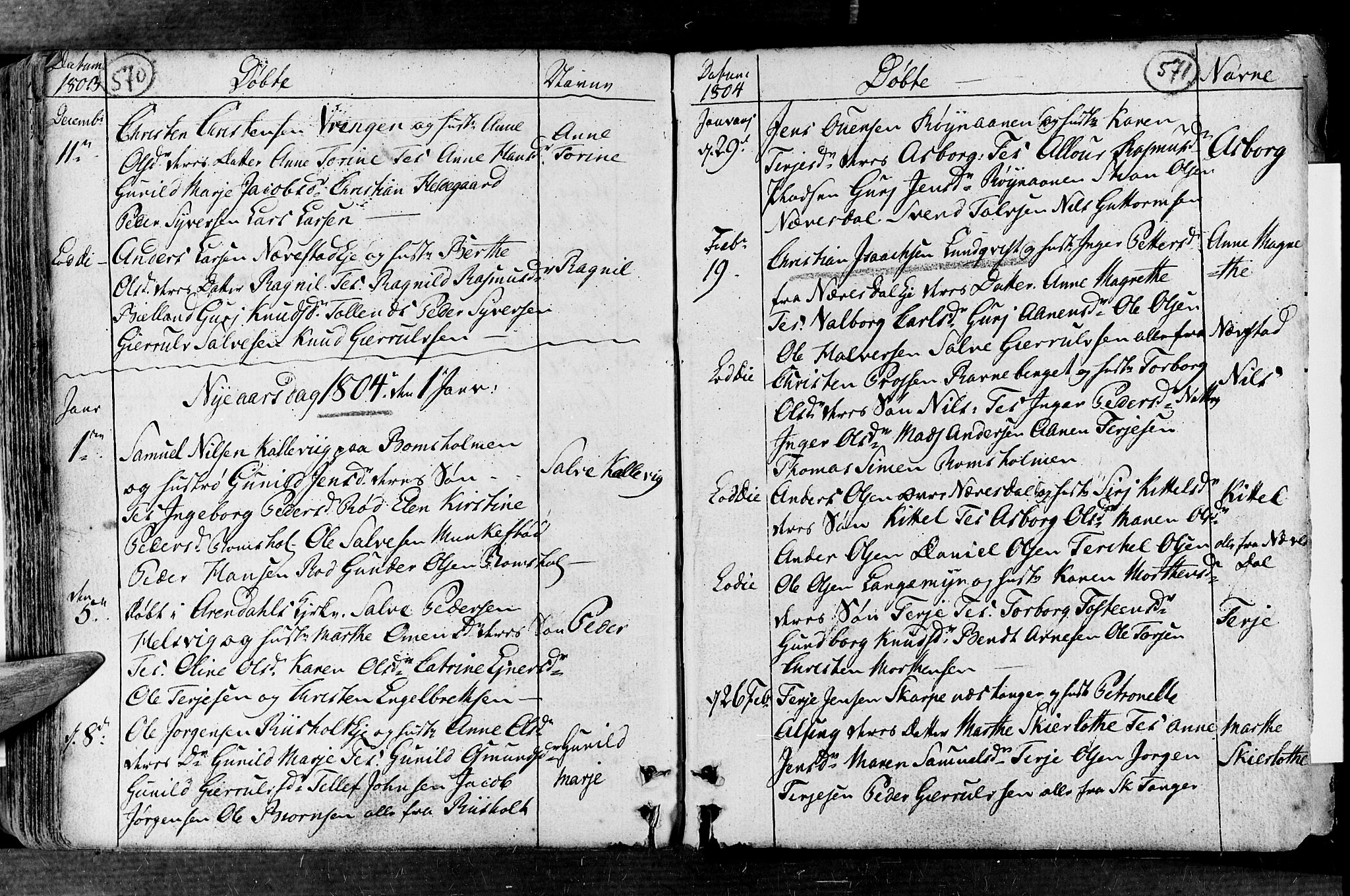 Øyestad sokneprestkontor, SAK/1111-0049/F/Fa/L0008: Parish register (official) no. A 8, 1777-1804, p. 570-571