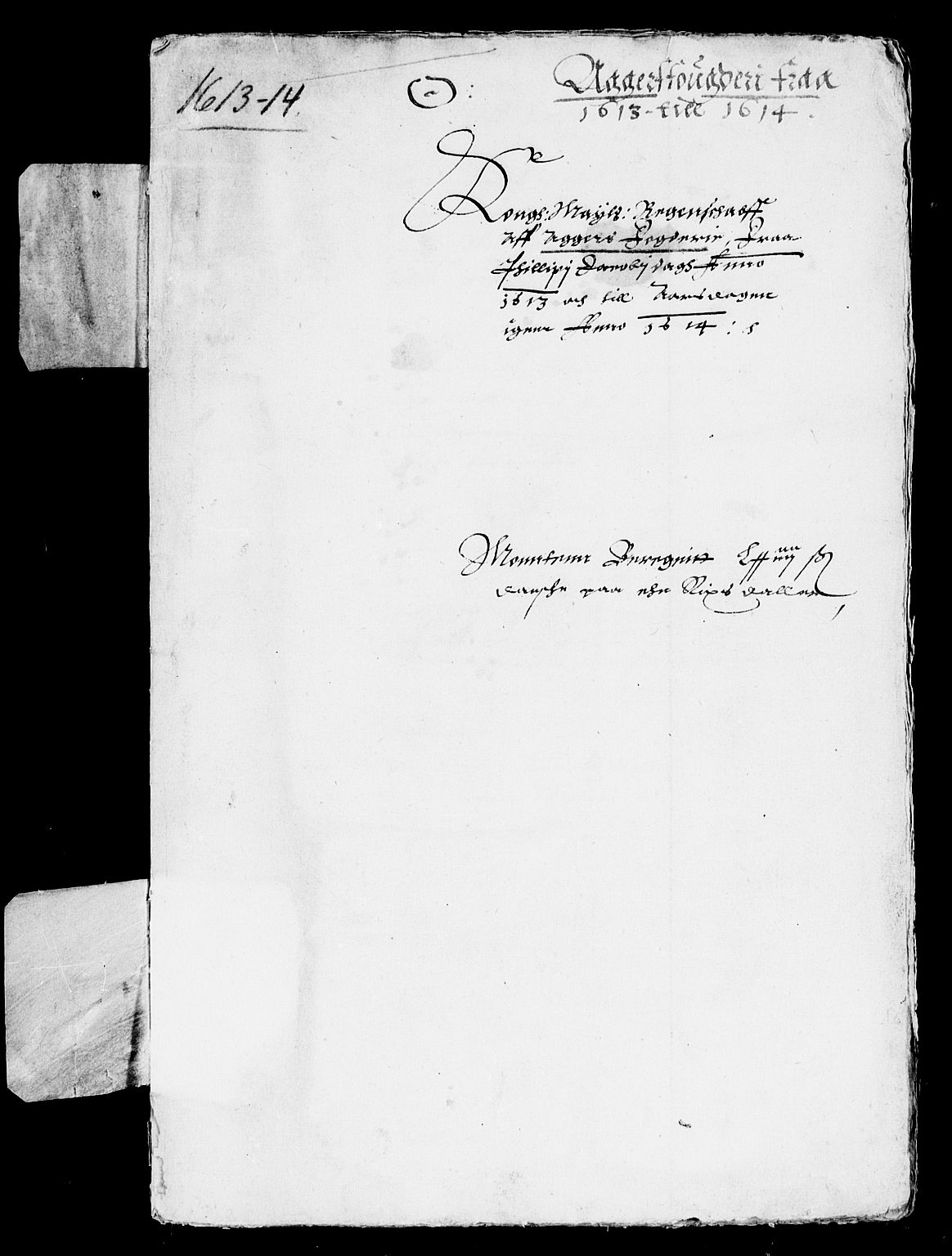 Rentekammeret inntil 1814, Reviderte regnskaper, Lensregnskaper, RA/EA-5023/R/Rb/Rba/L0033: Akershus len, 1613-1614