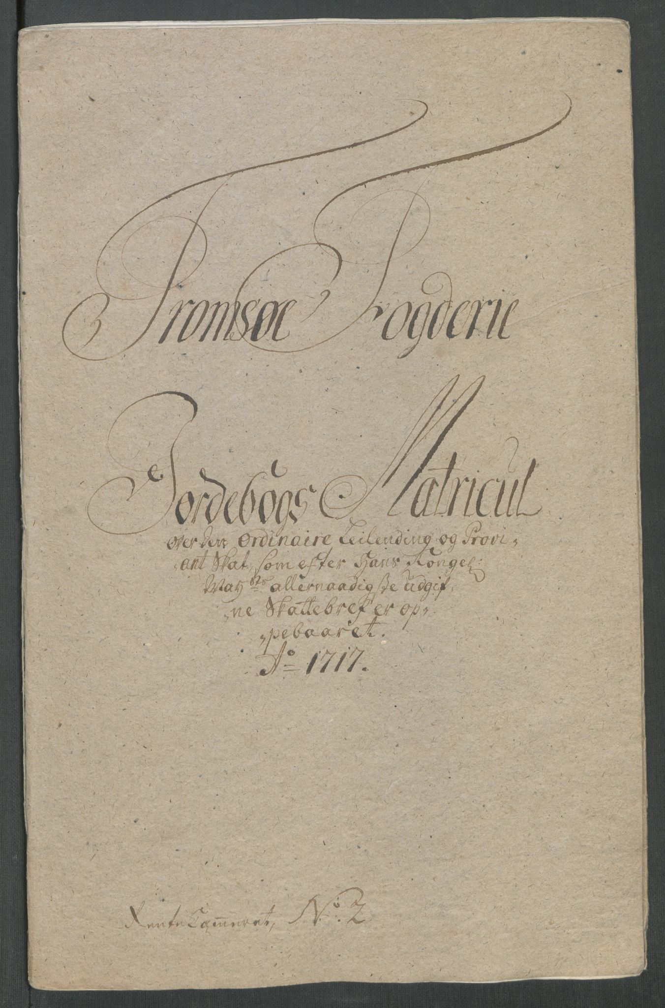 Rentekammeret inntil 1814, Reviderte regnskaper, Fogderegnskap, RA/EA-4092/R68/L4763: Fogderegnskap Senja og Troms, 1717, p. 69