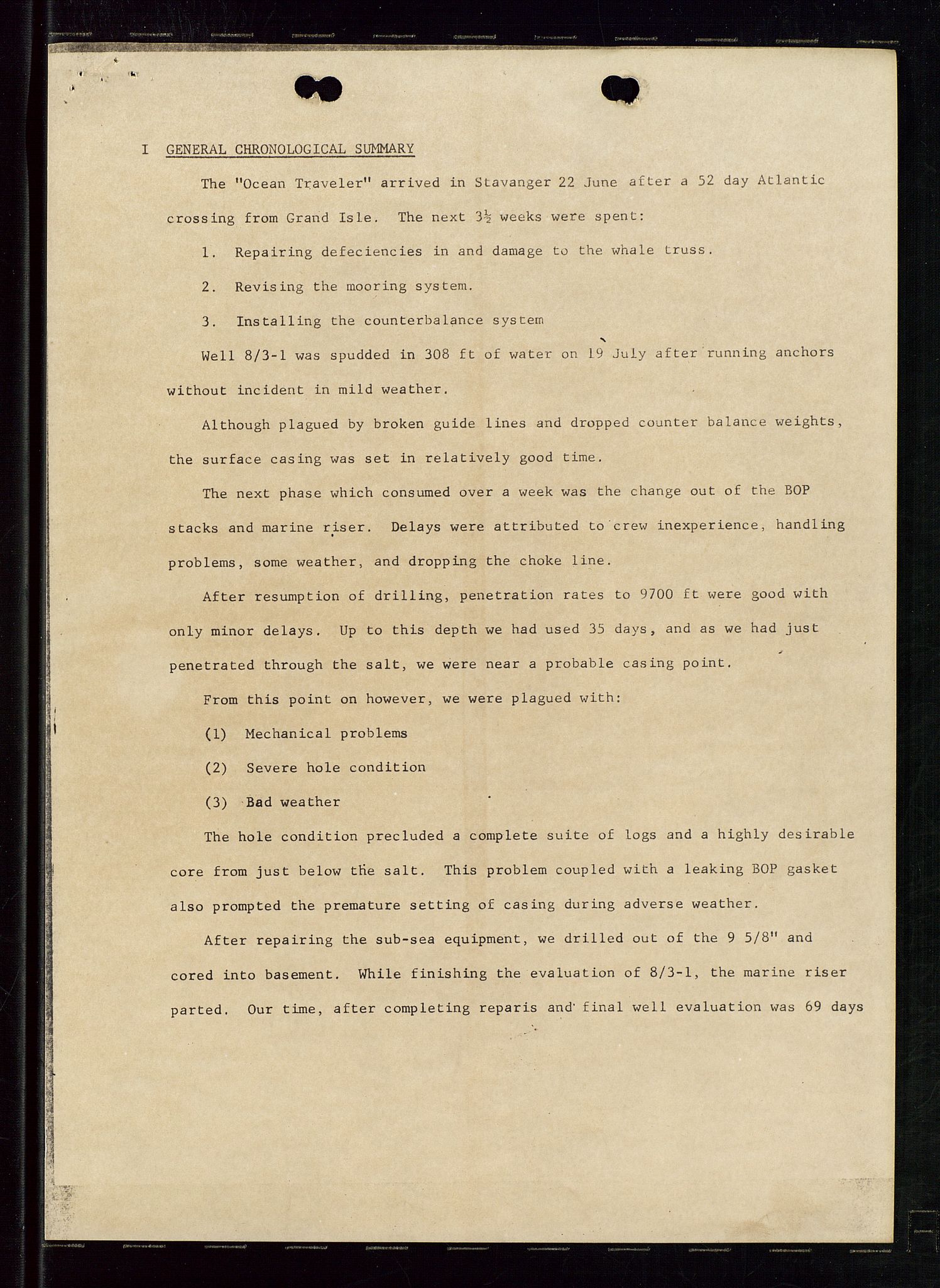 Pa 1512 - Esso Exploration and Production Norway Inc., AV/SAST-A-101917/E/Ea/L0013: Well 25/10-3 og Well 8/3-1, 1966-1975, p. 133