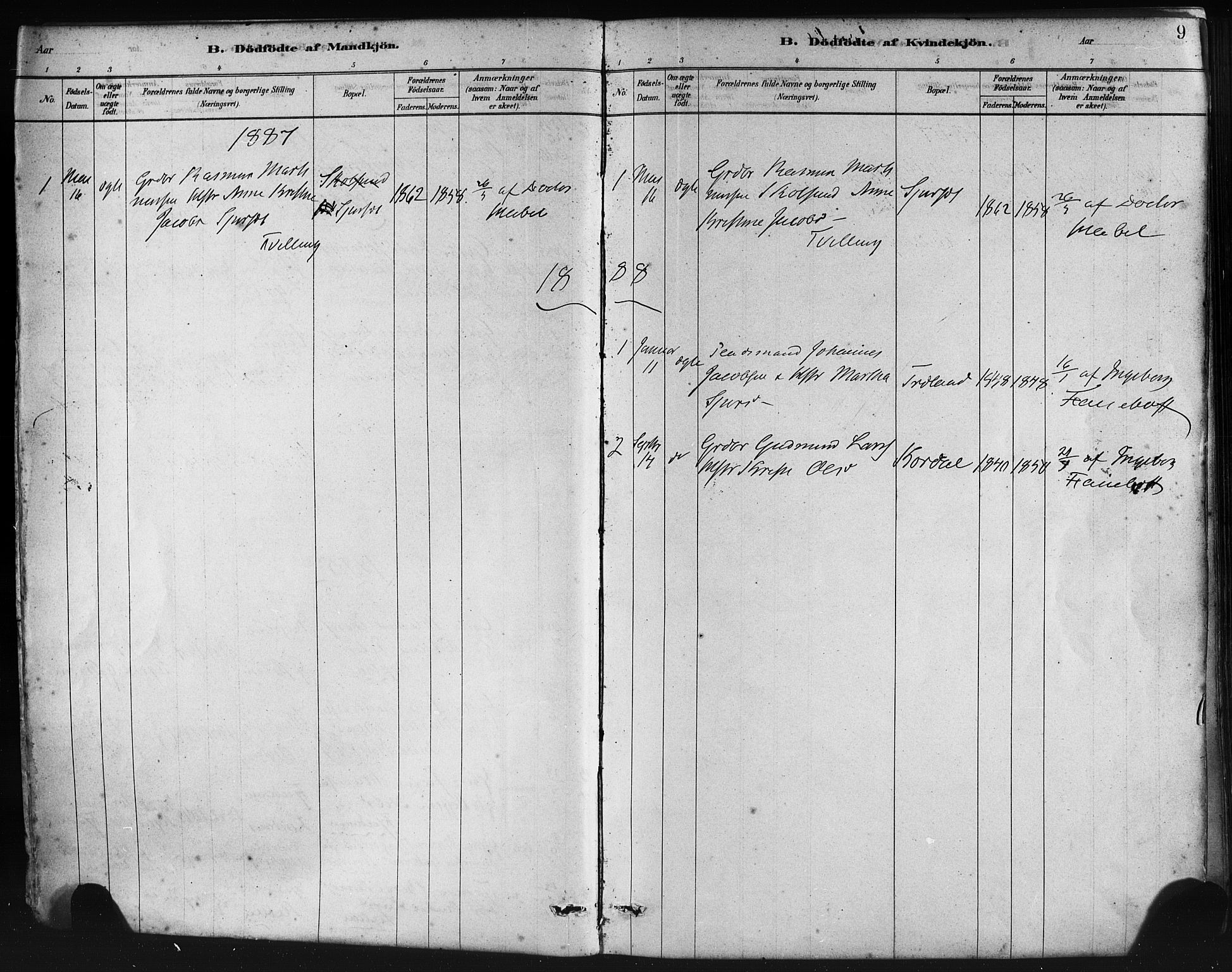 Lindås Sokneprestembete, AV/SAB-A-76701/H/Haa/Haaa/L0019: Parish register (official) no. A 19, 1878-1912, p. 9