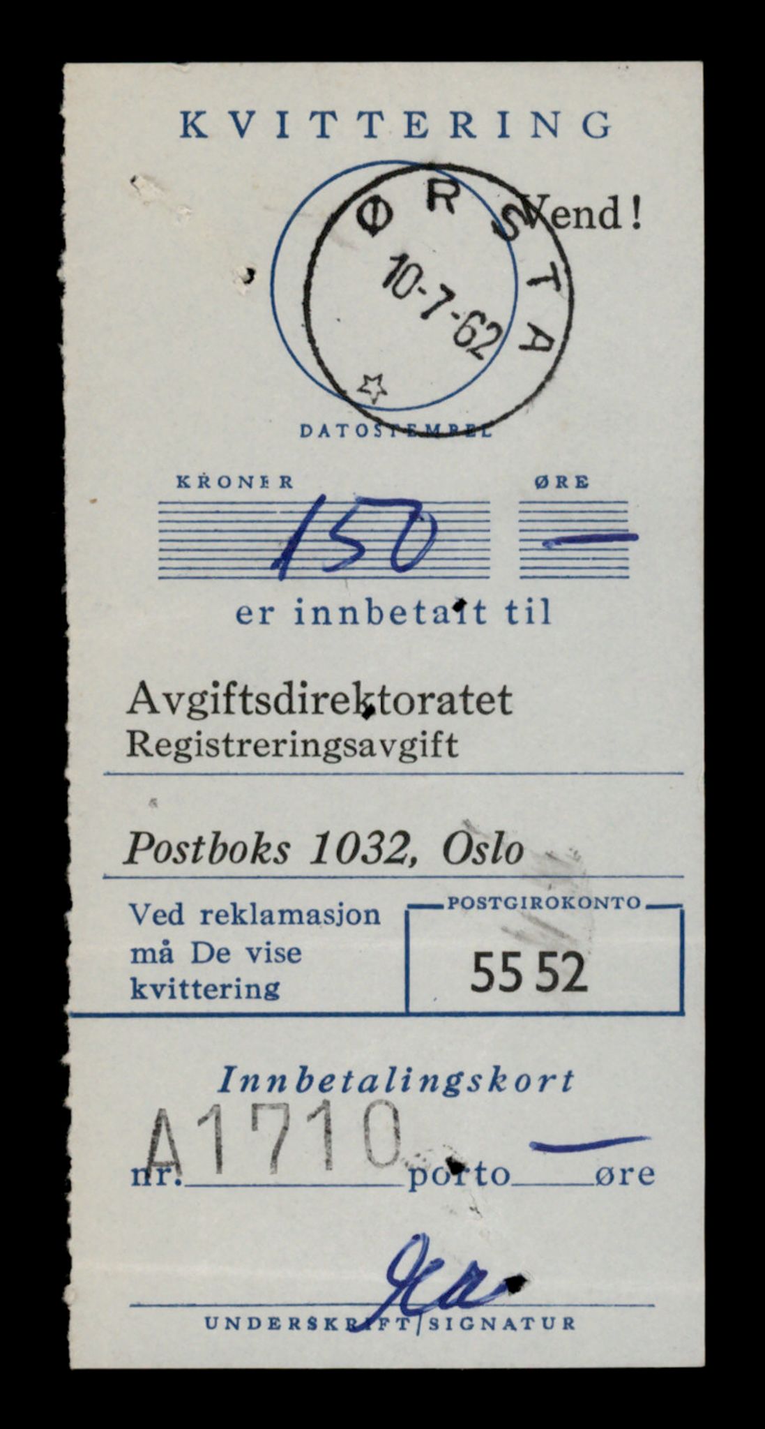 Møre og Romsdal vegkontor - Ålesund trafikkstasjon, SAT/A-4099/F/Fe/L0026: Registreringskort for kjøretøy T 11046 - T 11160, 1927-1998, p. 999
