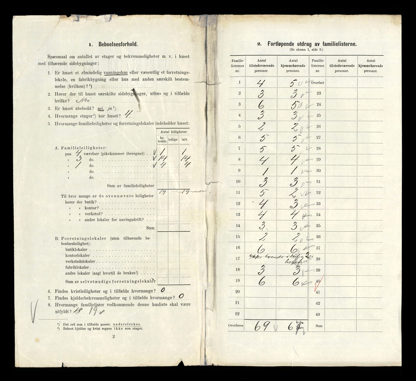 RA, 1910 census for Kristiania, 1910, p. 33922