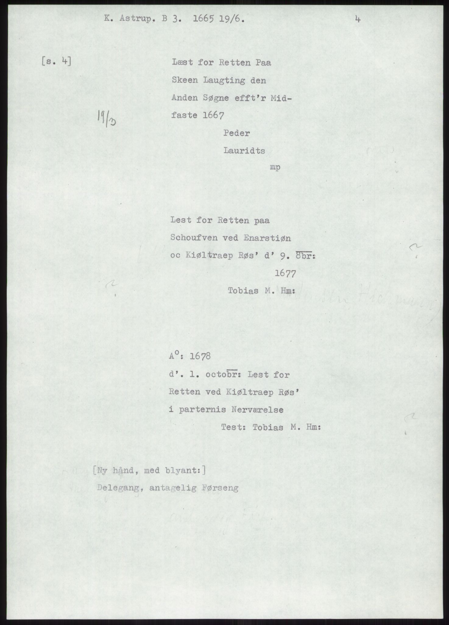 Samlinger til kildeutgivelse, Diplomavskriftsamlingen, AV/RA-EA-4053/H/Ha, p. 1326