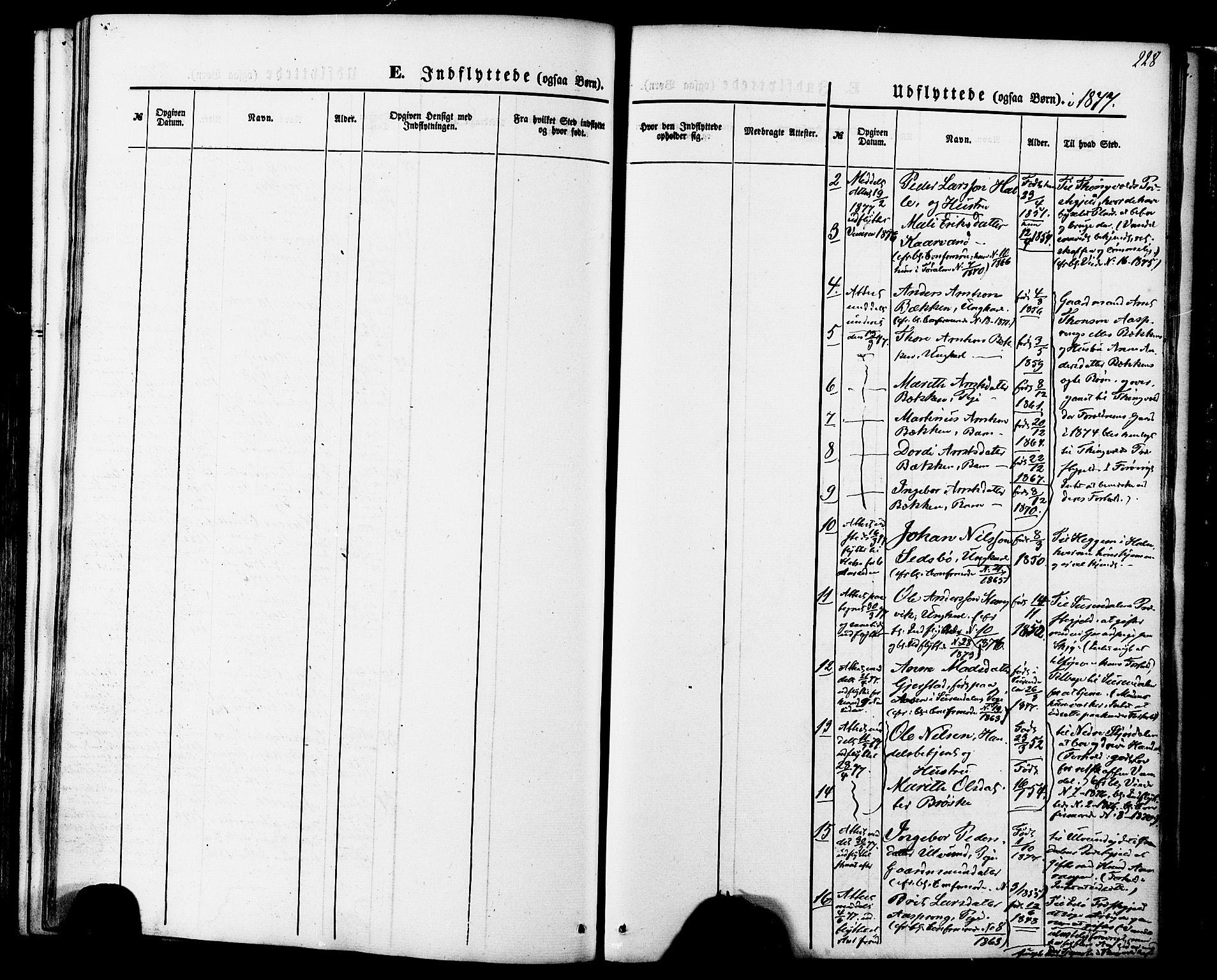 Ministerialprotokoller, klokkerbøker og fødselsregistre - Møre og Romsdal, AV/SAT-A-1454/592/L1027: Parish register (official) no. 592A05, 1865-1878, p. 228