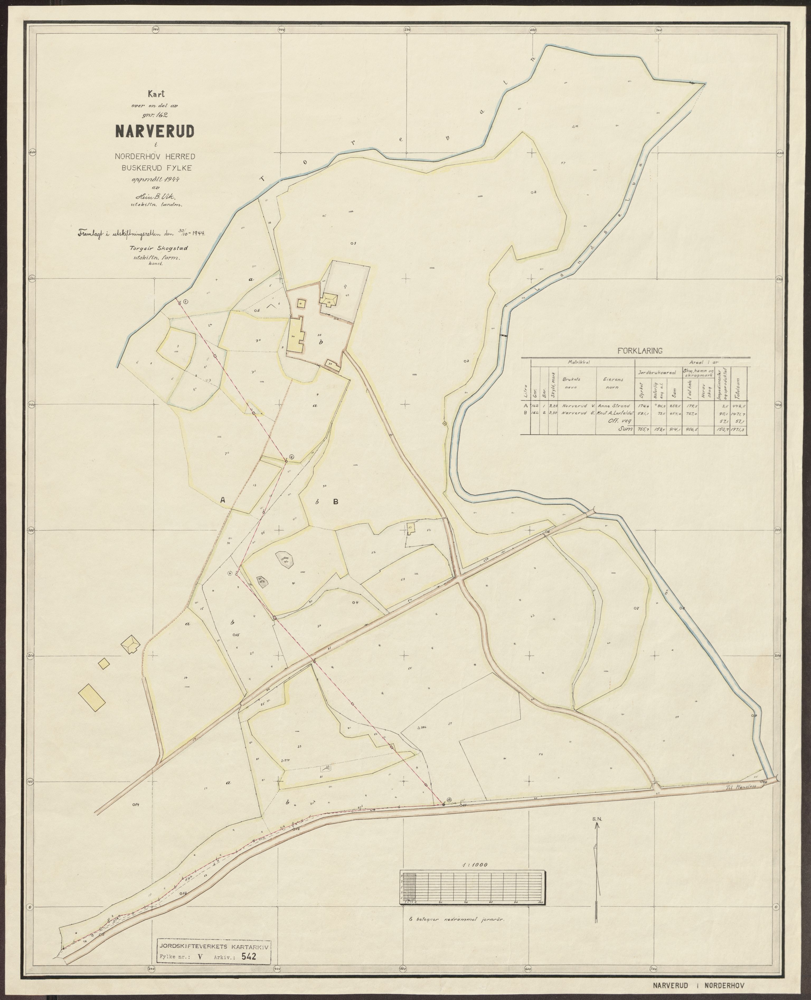 Jordskifteverkets kartarkiv, AV/RA-S-3929/T, 1859-1988, p. 748