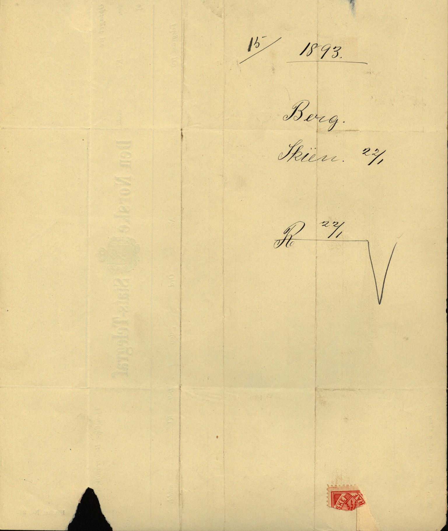 Pa 63 - Østlandske skibsassuranceforening, VEMU/A-1079/G/Ga/L0030/0007: Havaridokumenter / Furu, Magnhild, Magnolia, Havfruen, Tichborne, 1893, p. 72