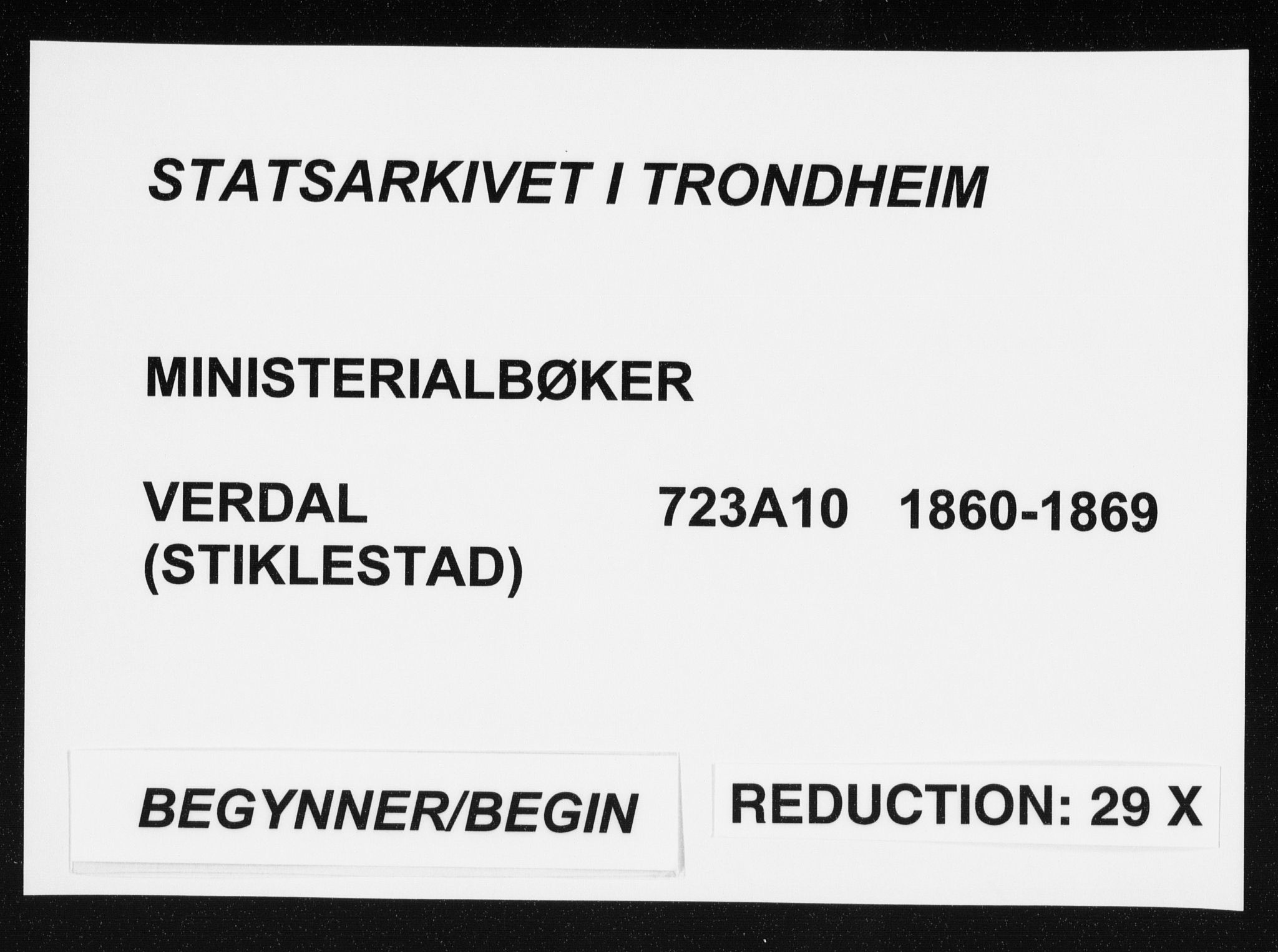 Ministerialprotokoller, klokkerbøker og fødselsregistre - Nord-Trøndelag, SAT/A-1458/723/L0241: Parish register (official) no. 723A10, 1860-1869