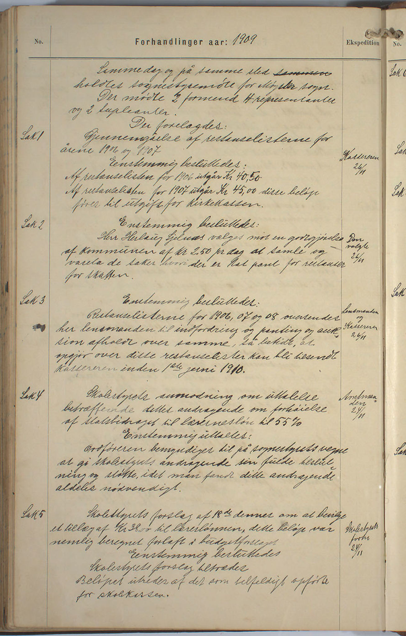 Austevoll kommune. Formannskapet, IKAH/1244-021/A/Aa/L0002a: Møtebok for heradstyret, 1901-1910, p. 471